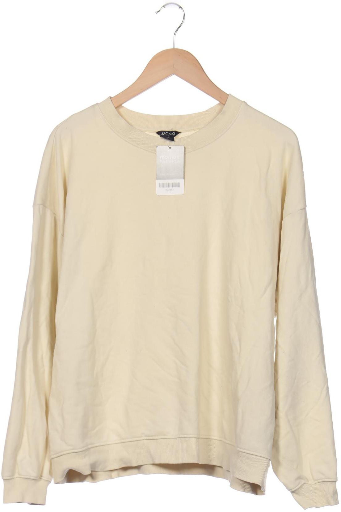 

MONKI Damen Sweatshirt, gelb