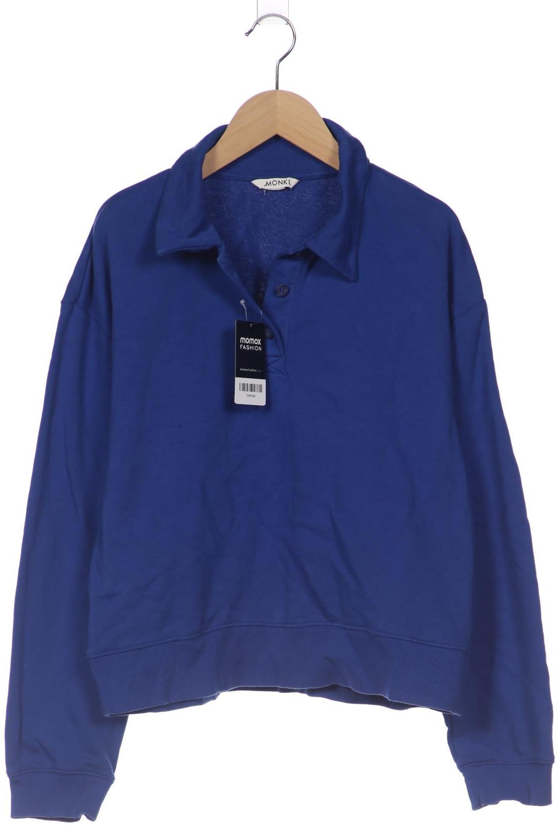 

Monki Damen Sweatshirt, blau, Gr. 46