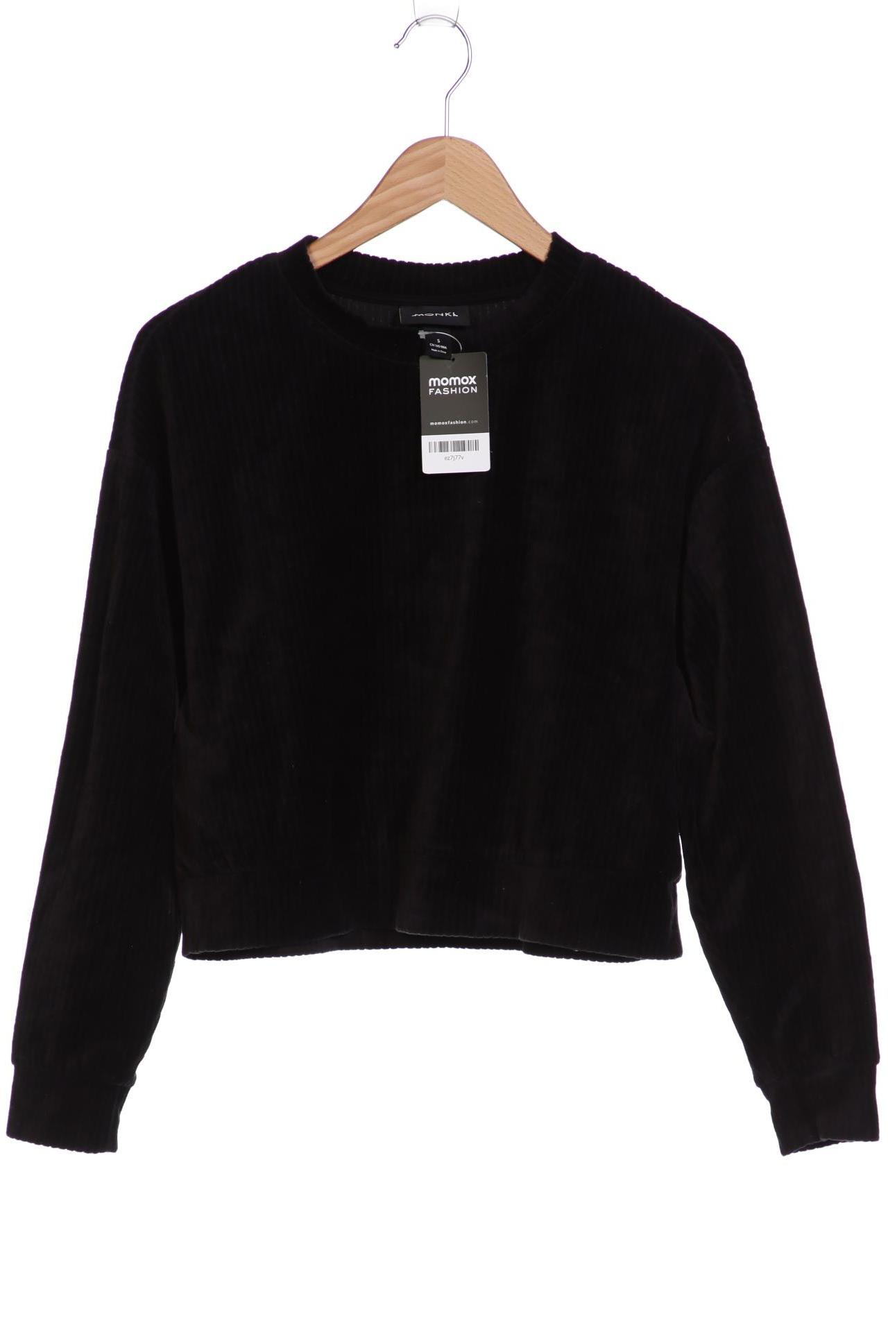 

MONKI Damen Sweatshirt, schwarz