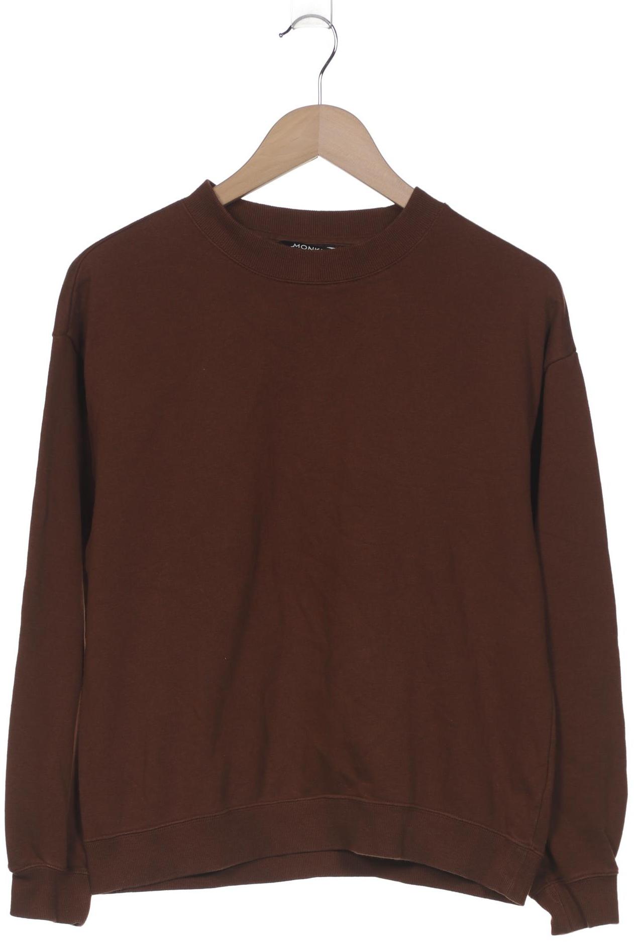 

Monki Damen Sweatshirt, braun, Gr. 36