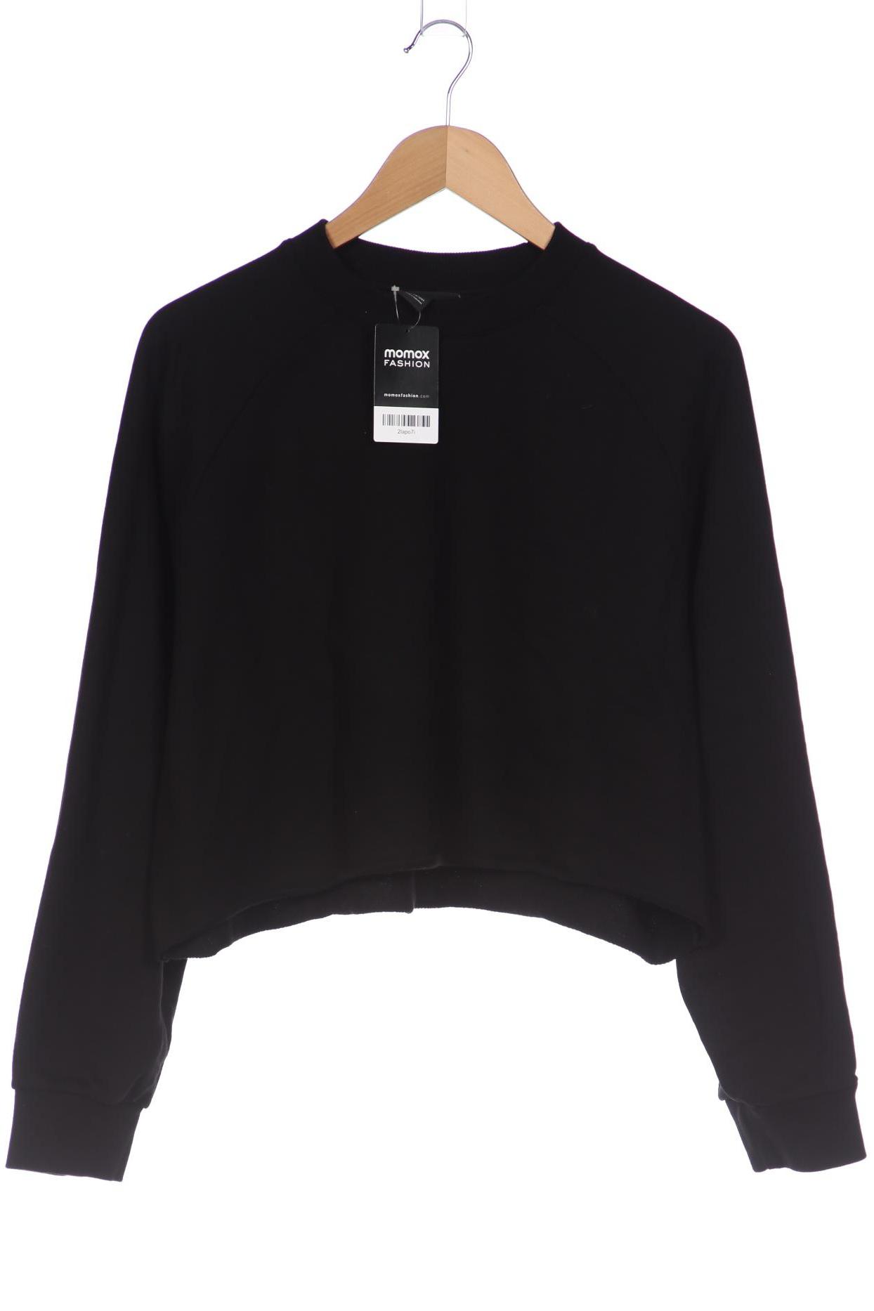 

Monki Damen Sweatshirt, schwarz, Gr. 42