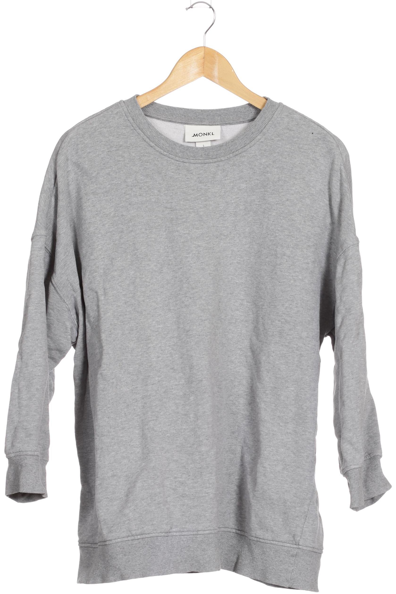 

Monki Damen Sweatshirt, grau, Gr. 36