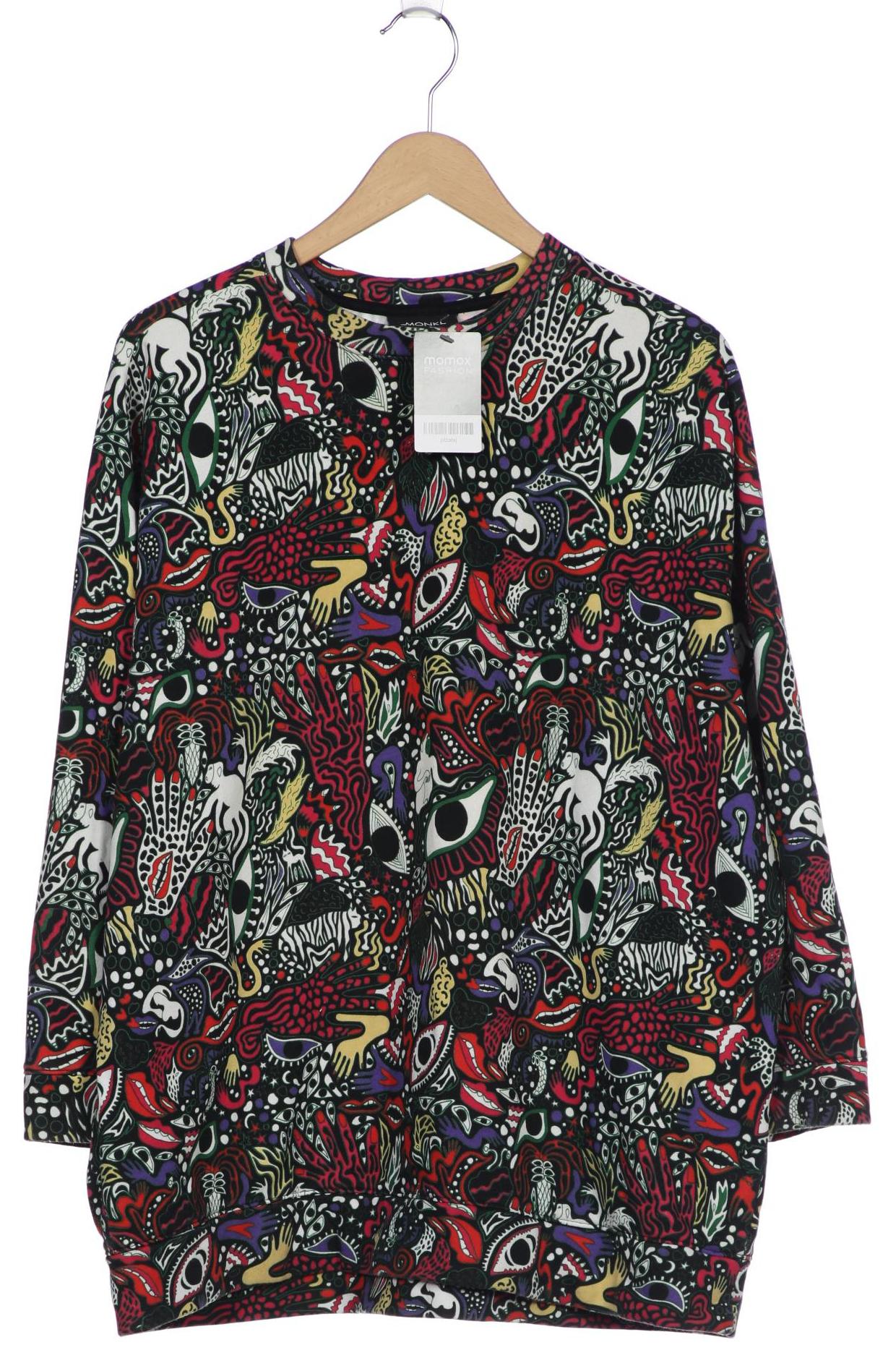 

Monki Damen Sweatshirt, mehrfarbig, Gr. 34