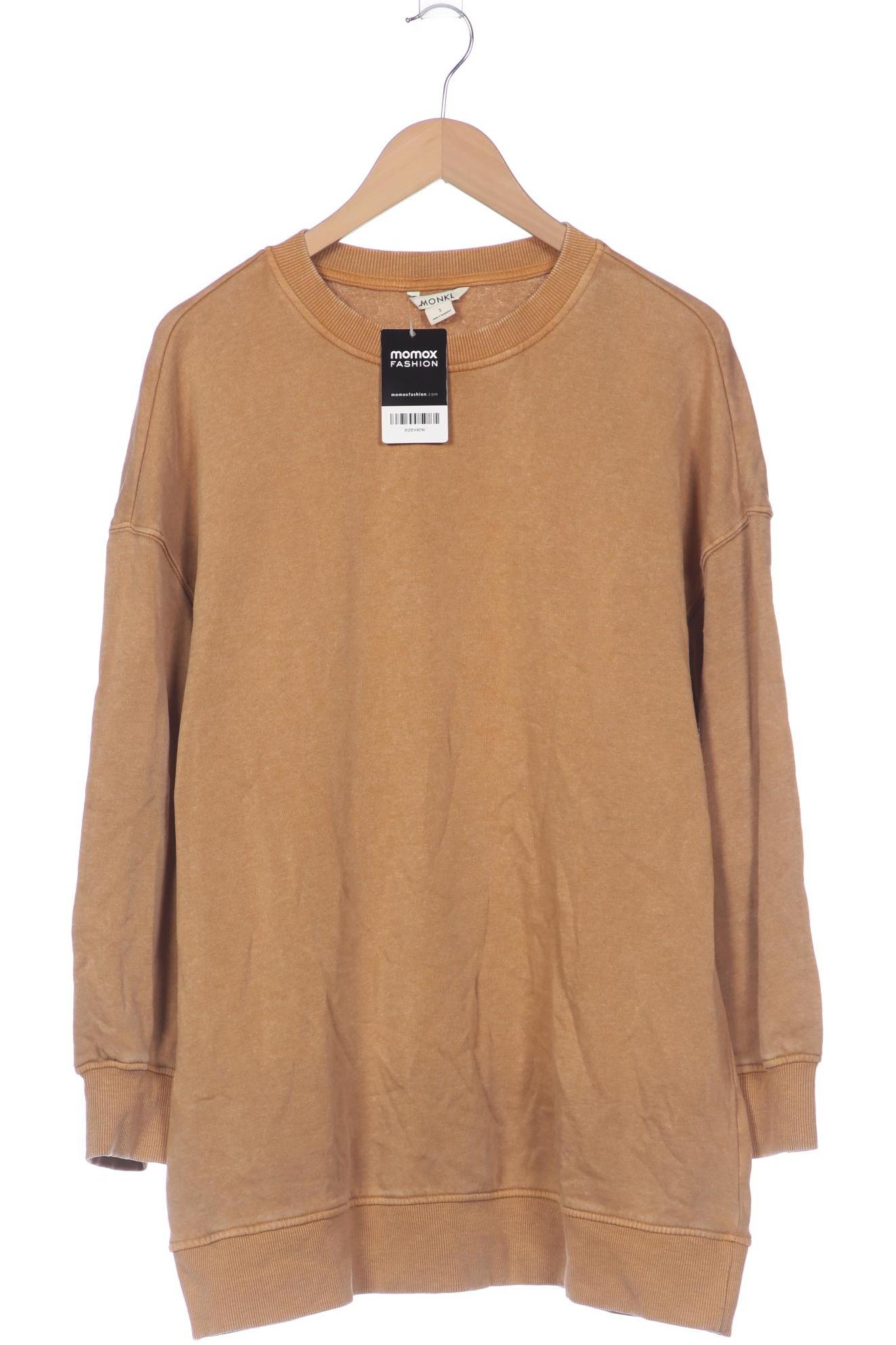 

Monki Damen Sweatshirt, beige, Gr. 36