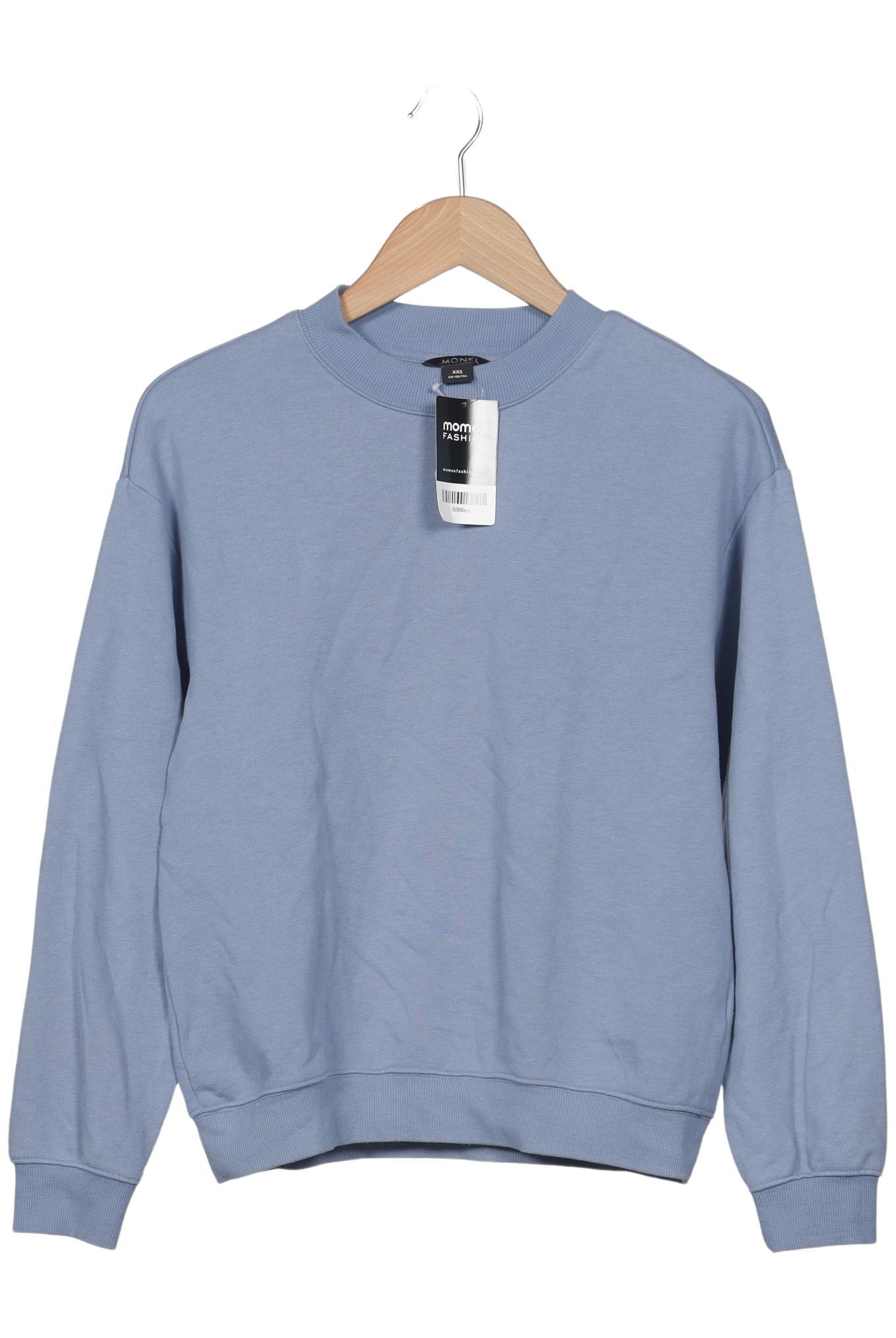 

Monki Damen Sweatshirt, hellblau, Gr. 32