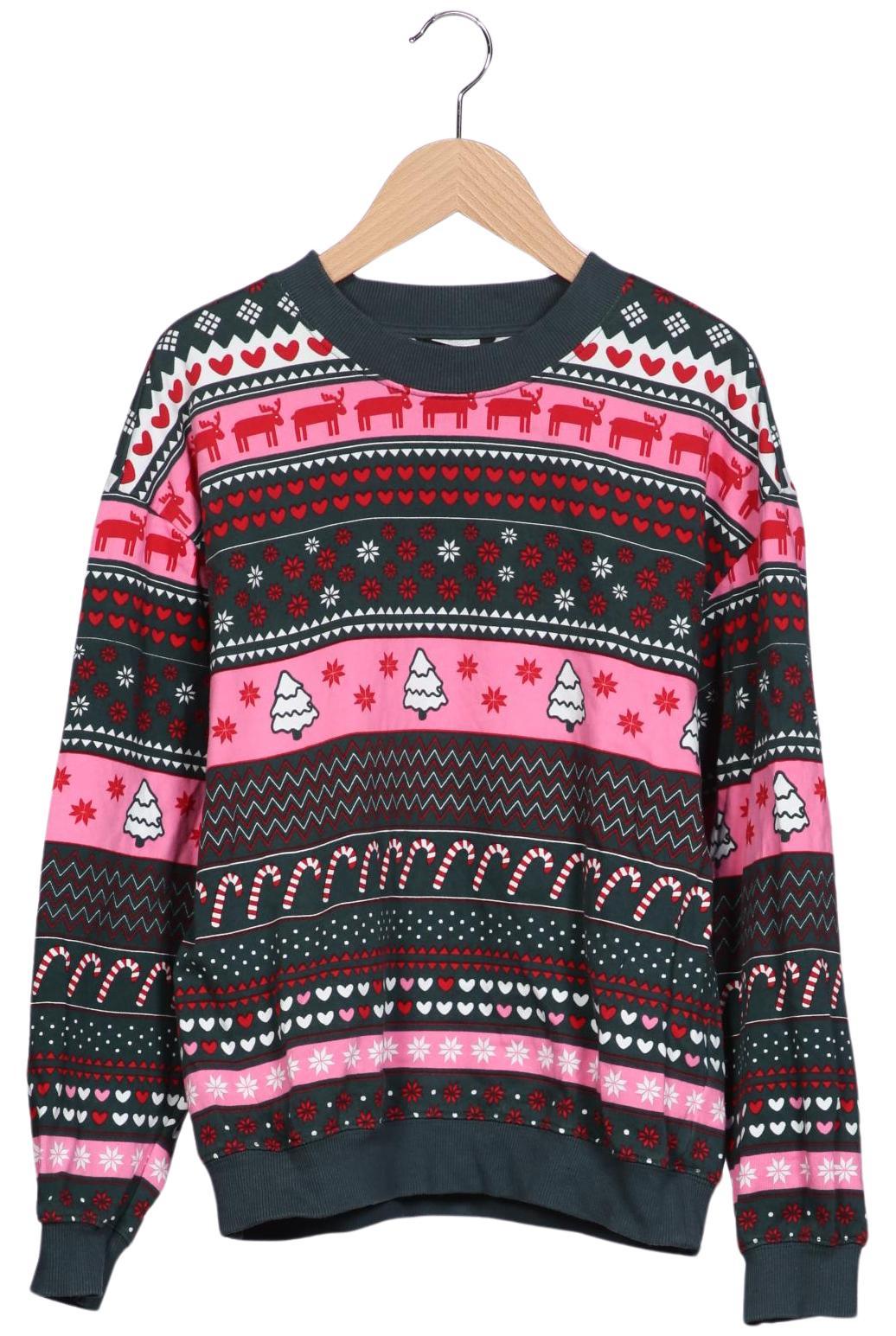 

Monki Damen Sweatshirt, mehrfarbig, Gr. 34