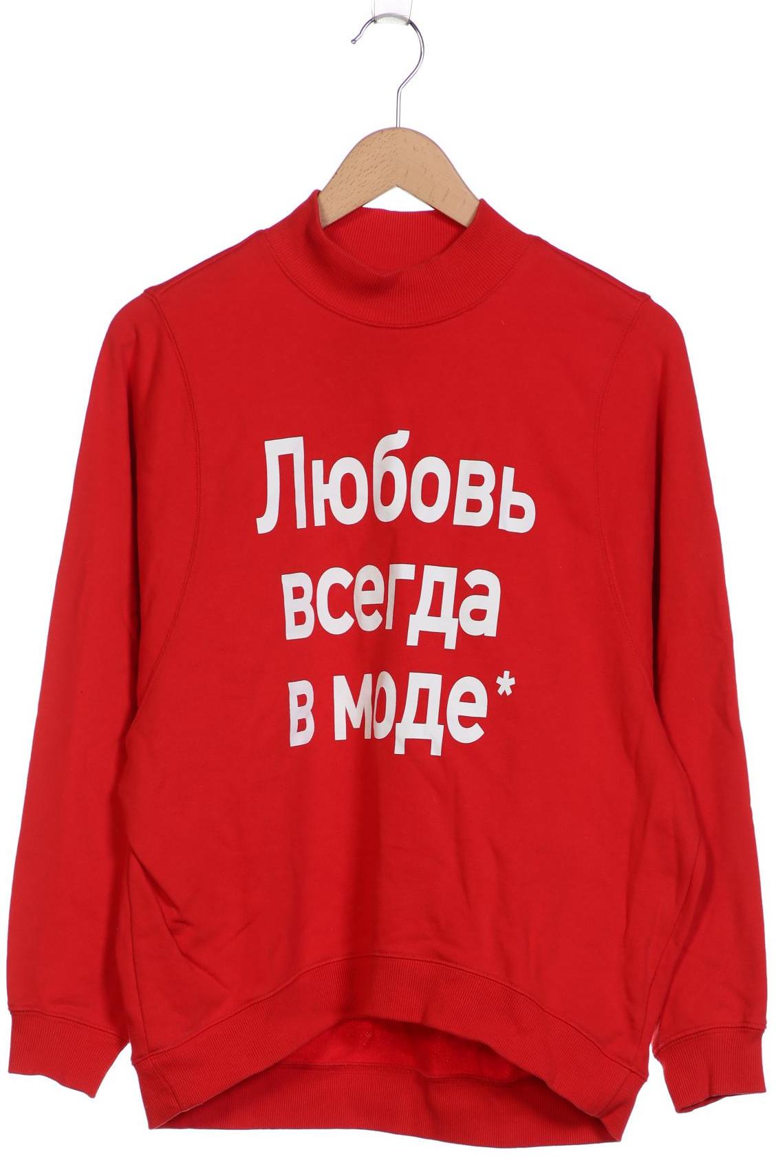 

Monki Damen Sweatshirt, rot, Gr. 36