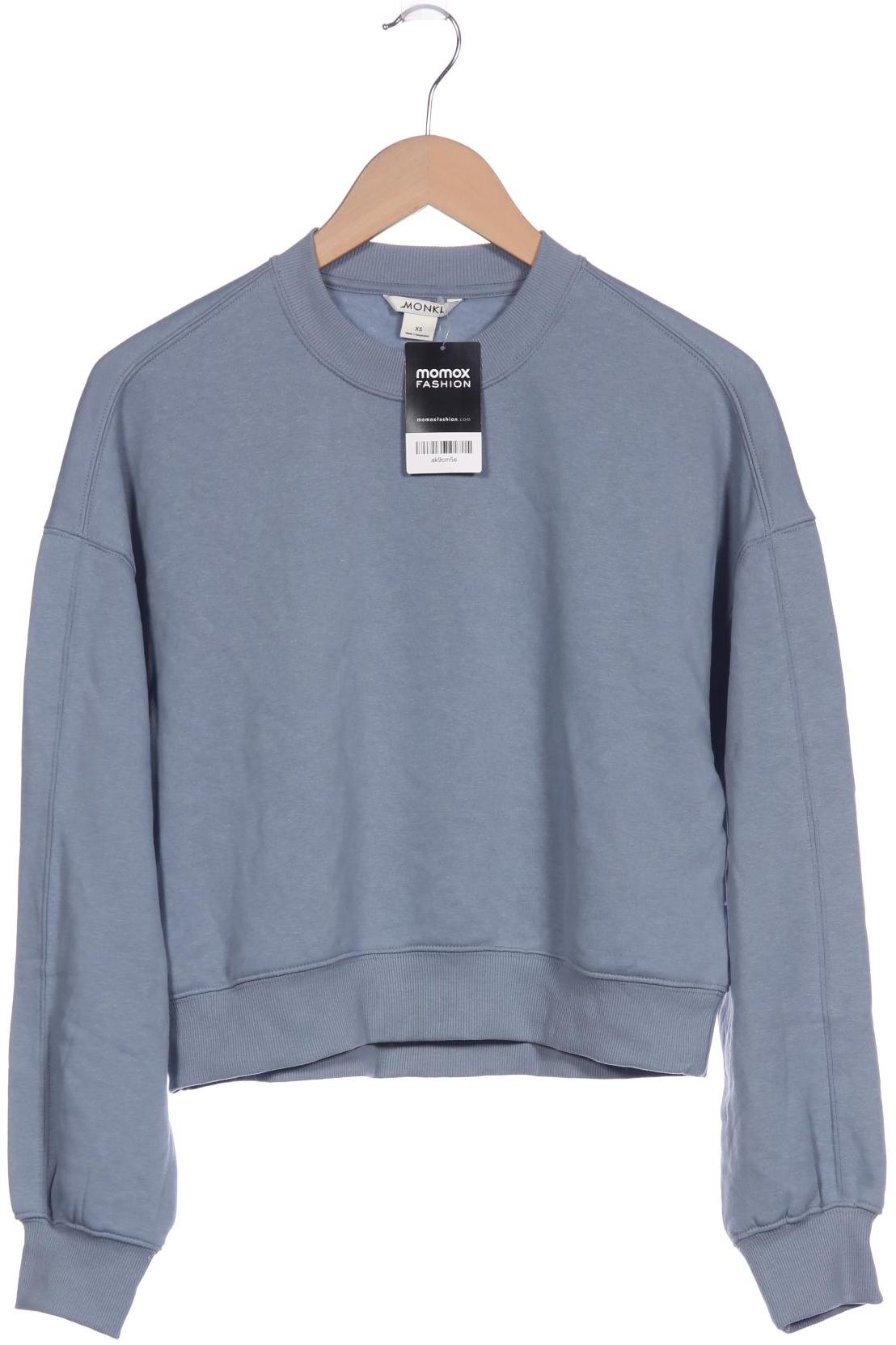 

Monki Damen Sweatshirt, hellblau, Gr. 34