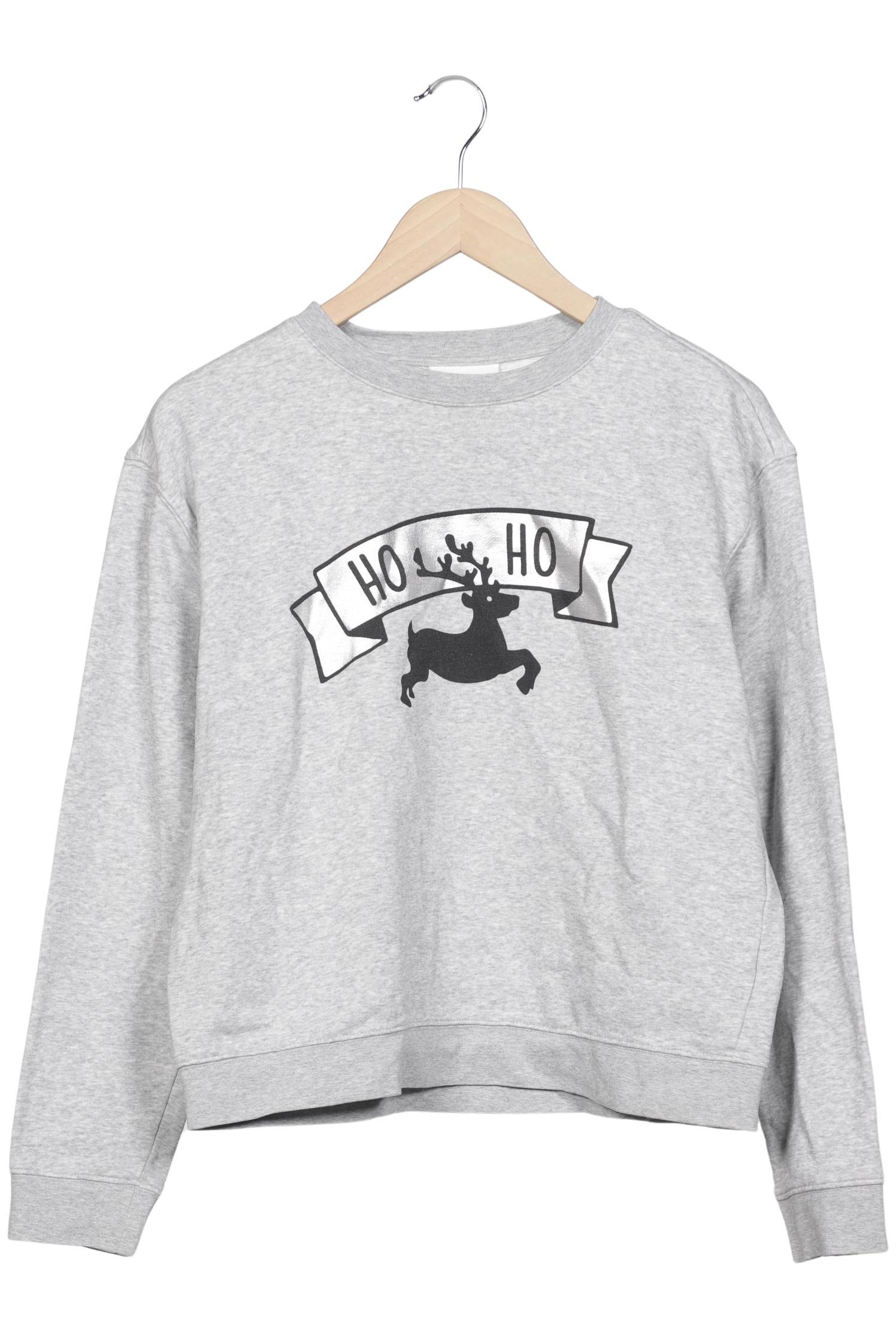 

Monki Damen Sweatshirt, grau, Gr. 36