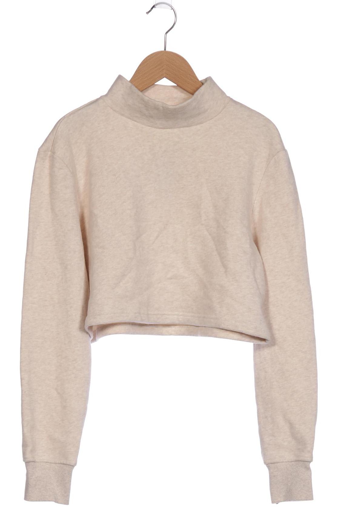 

Monki Damen Sweatshirt, cremeweiß, Gr. 36