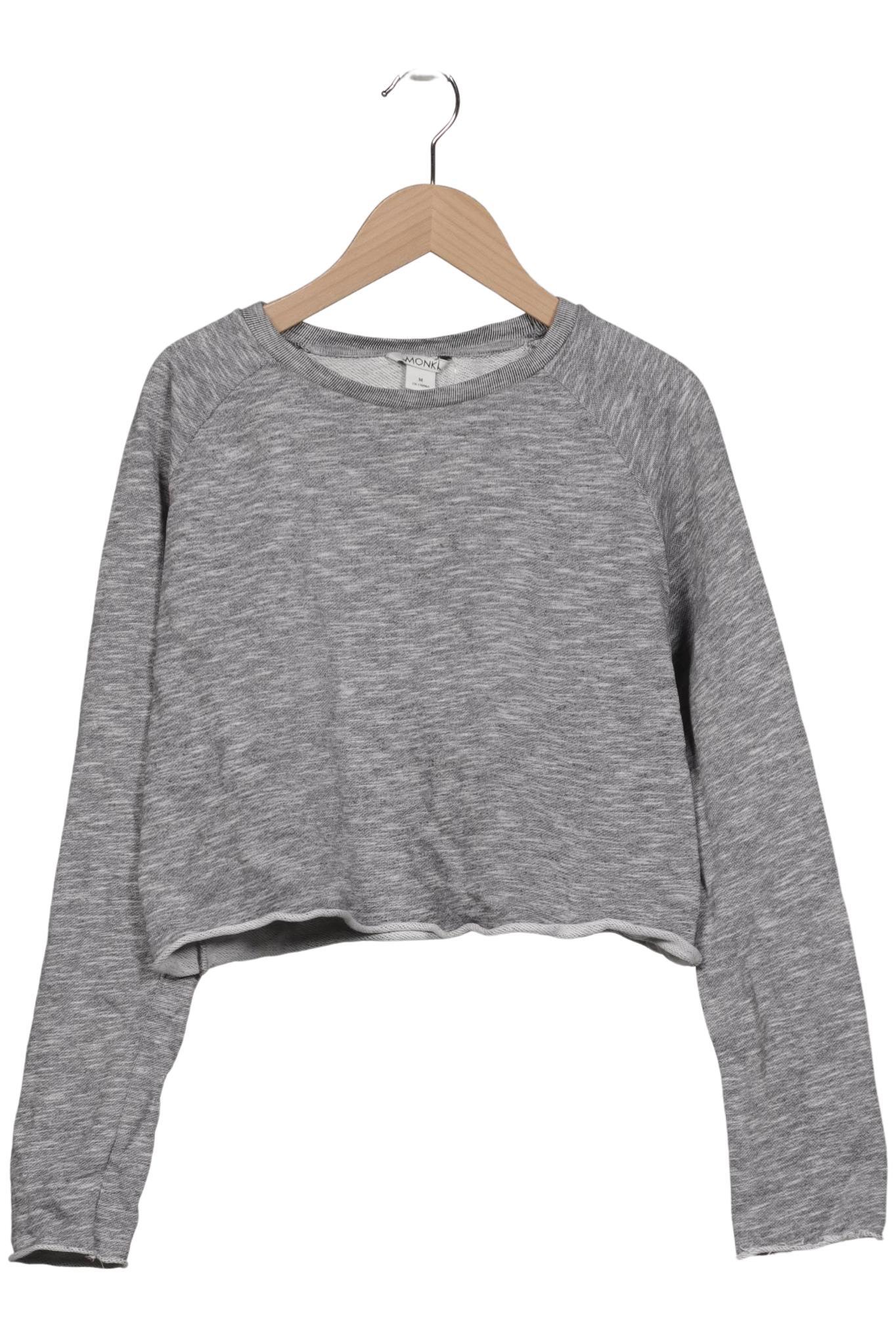 

Monki Damen Sweatshirt, grau, Gr. 38