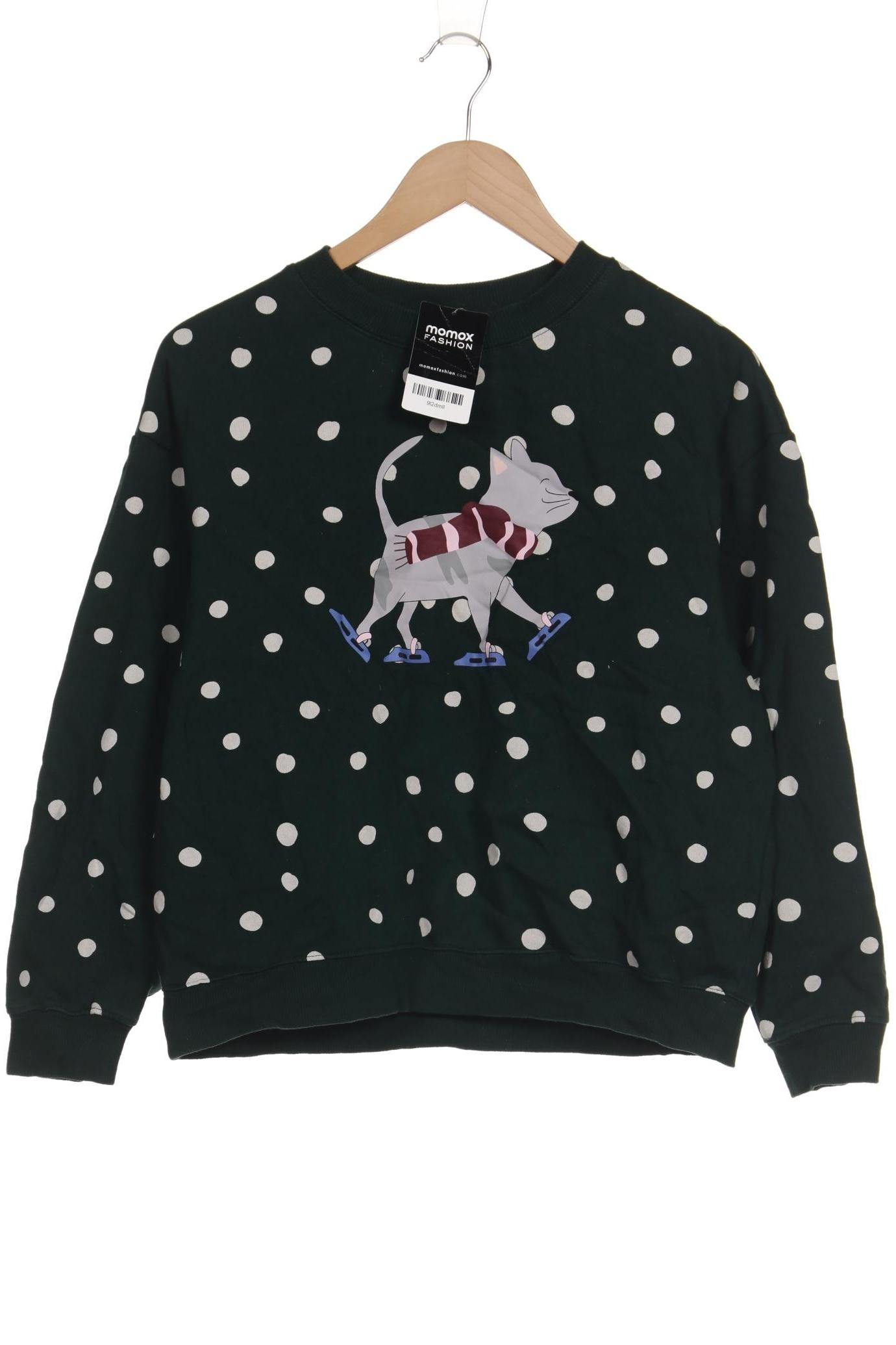 

Monki Damen Sweatshirt, grün, Gr. 36