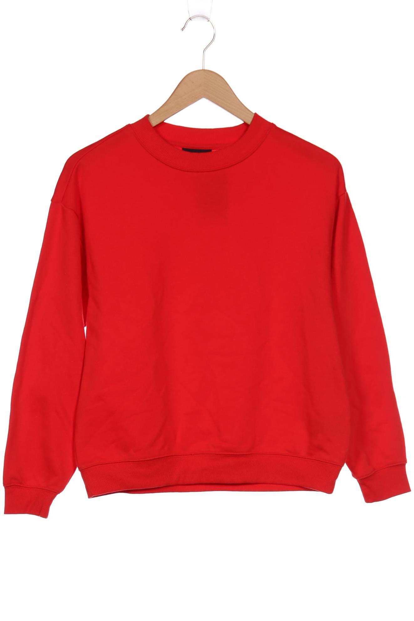 

Monki Damen Sweatshirt, rot, Gr. 34