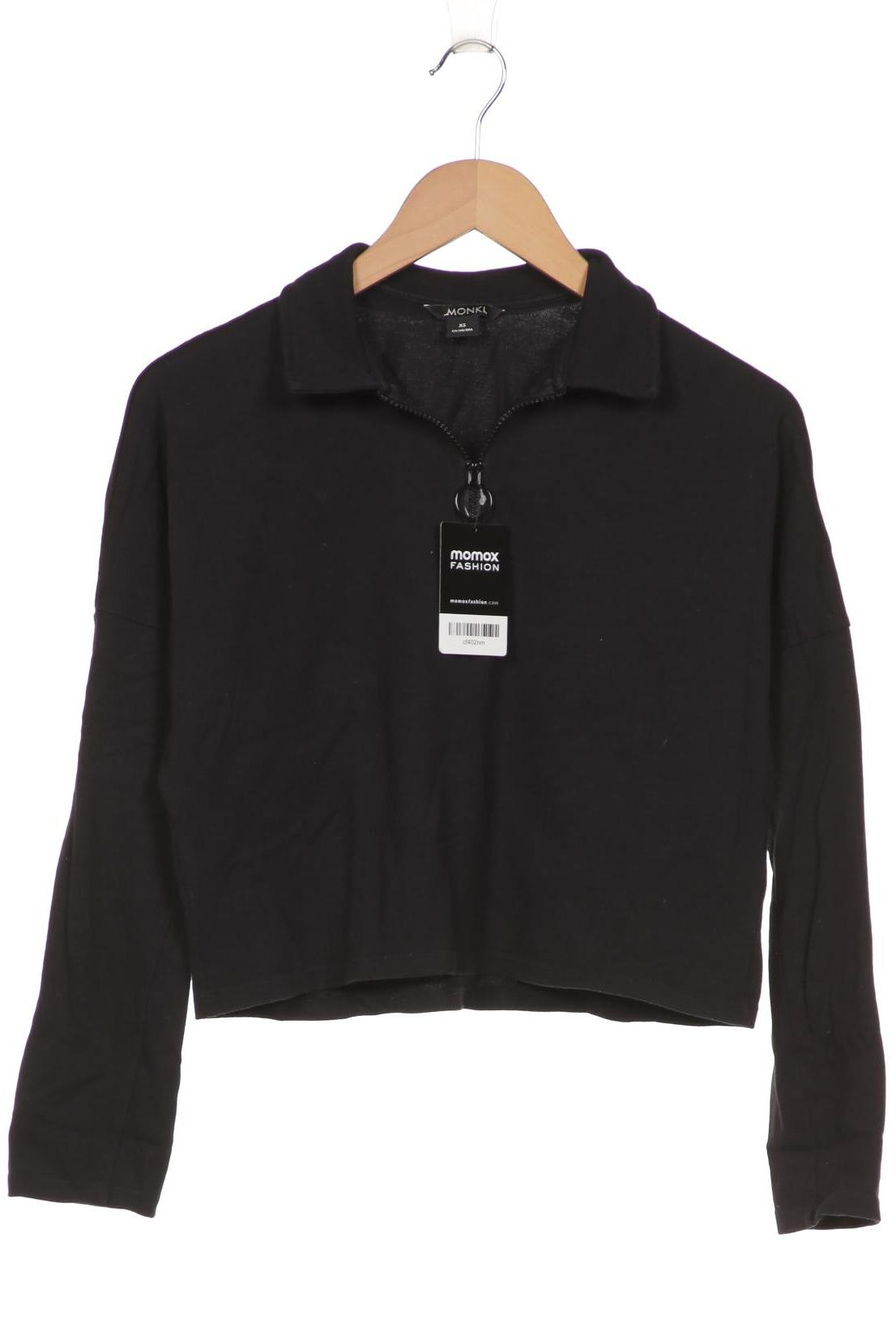 

MONKI Damen Sweatshirt, schwarz