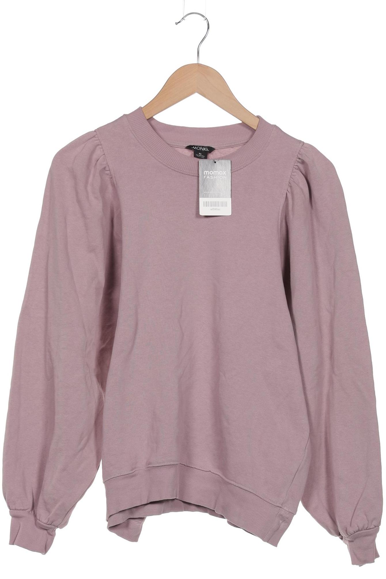 

Monki Damen Sweatshirt, flieder, Gr. 34