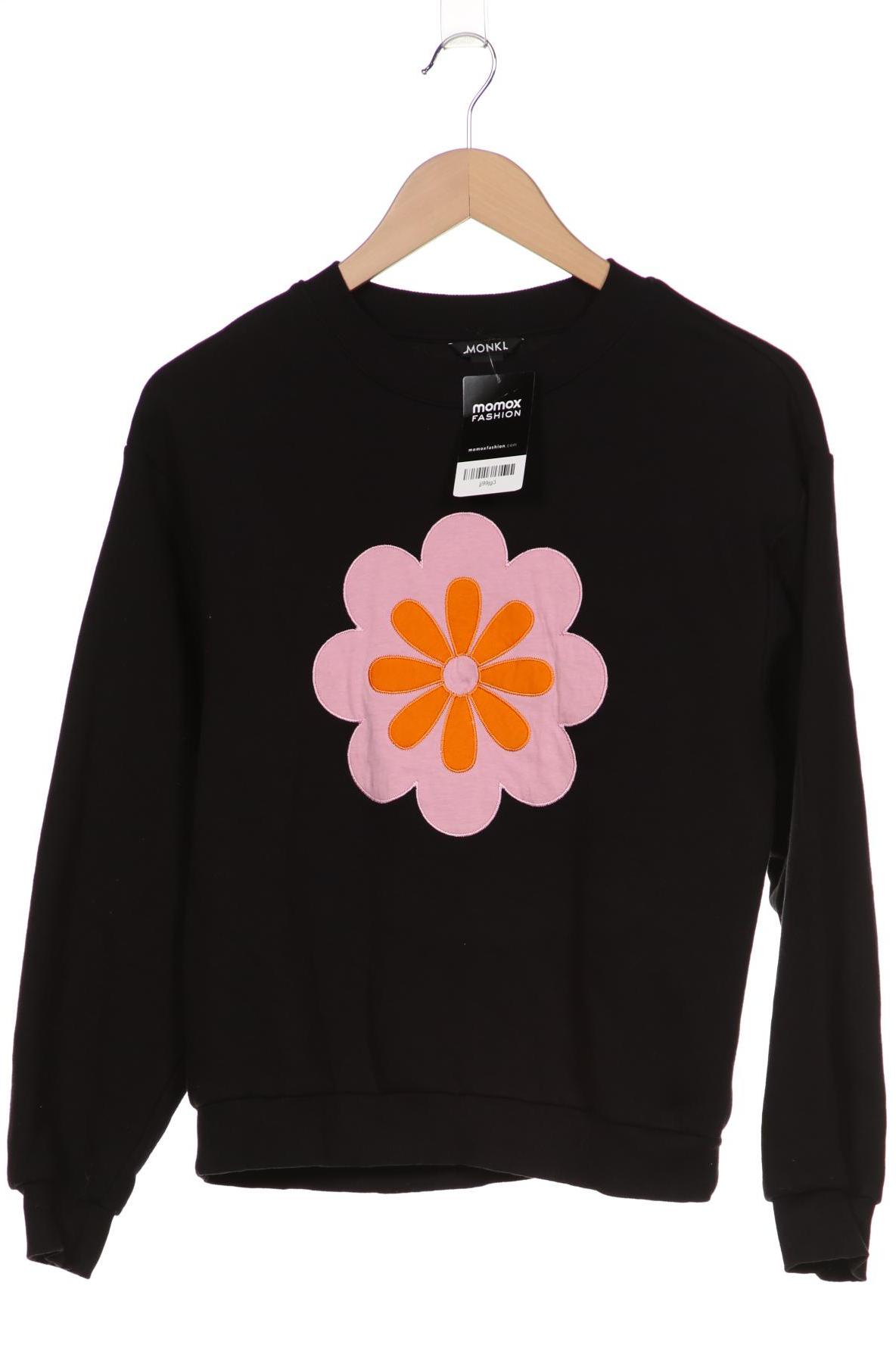 

MONKI Damen Sweatshirt, schwarz