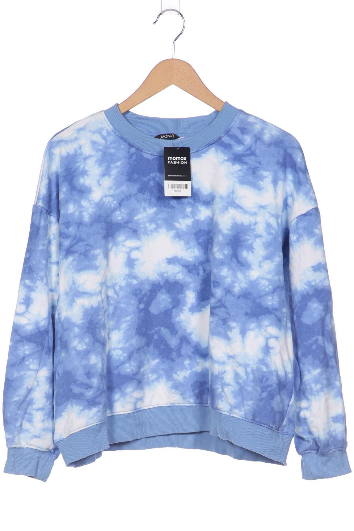 

Monki Damen Sweatshirt, blau, Gr. 42