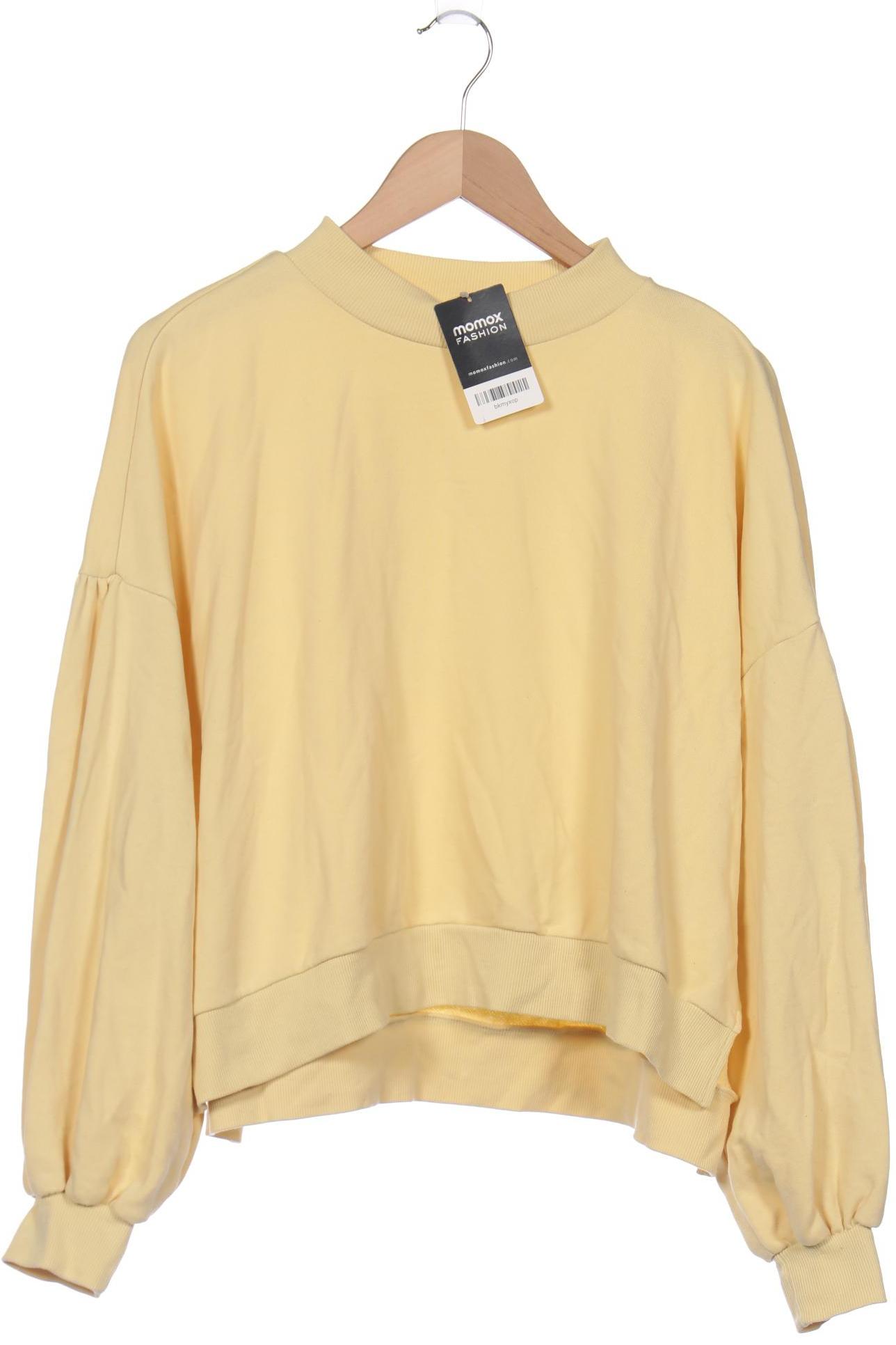 

MONKI Damen Sweatshirt, gelb