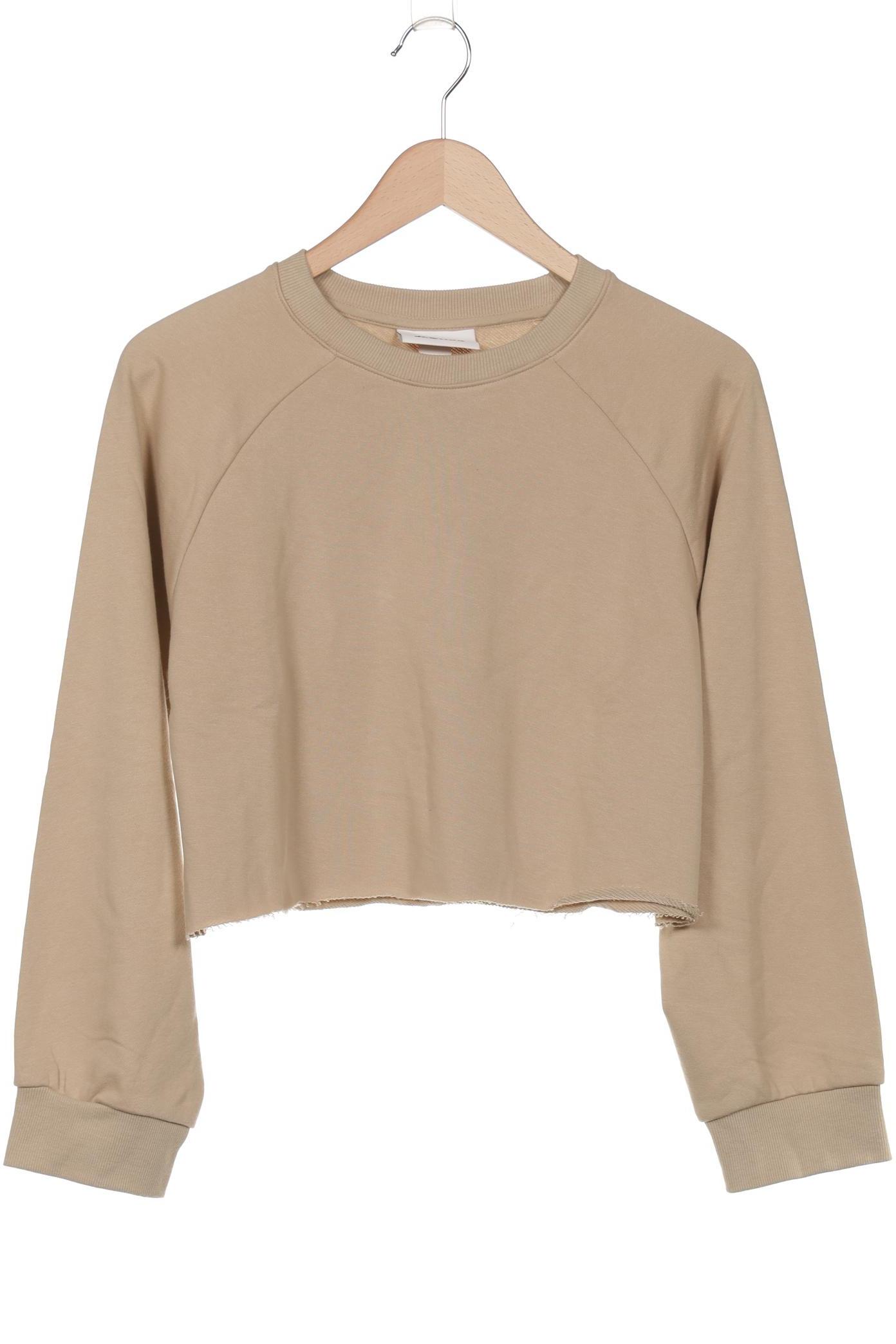 

Monki Damen Sweatshirt, beige, Gr. 32