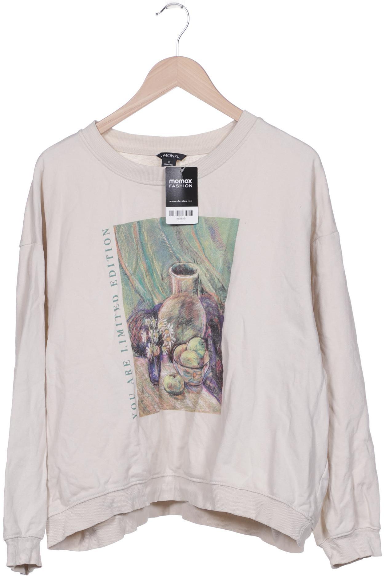 

MONKI Damen Sweatshirt, beige