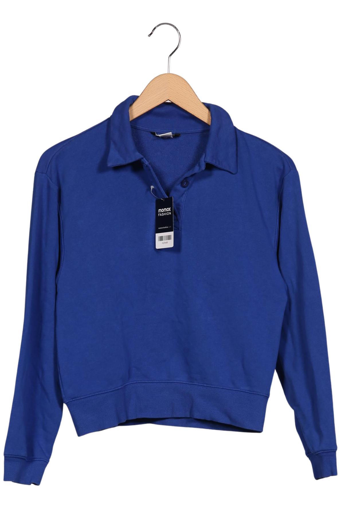 

Monki Damen Sweatshirt, blau, Gr. 32