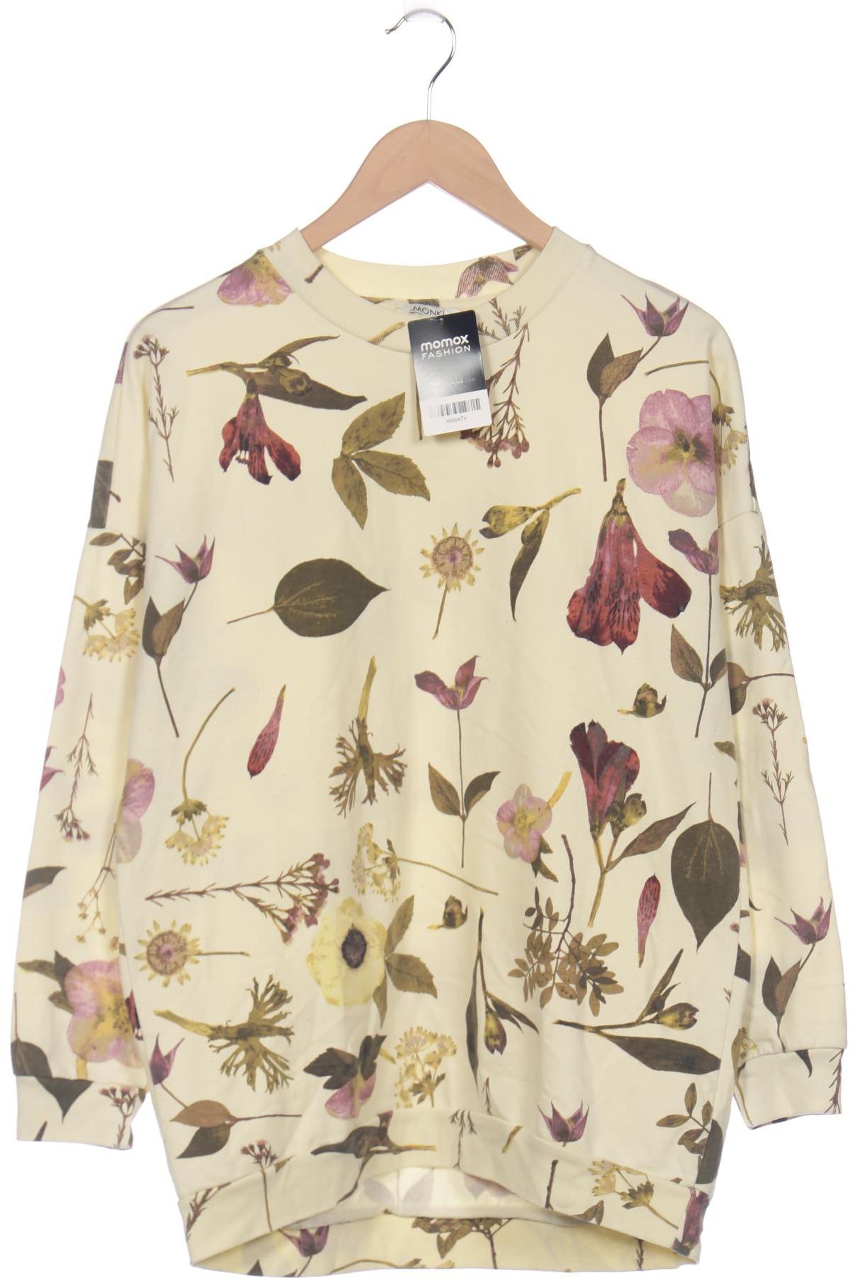 

Monki Damen Sweatshirt, gelb, Gr. 36