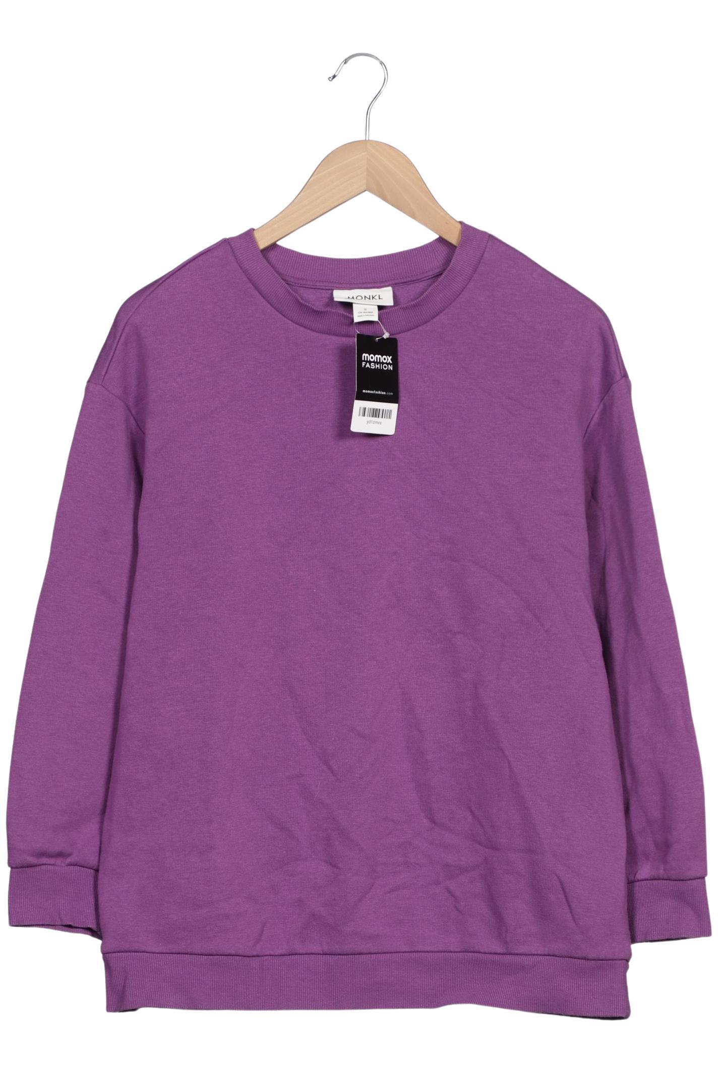 

Monki Damen Sweatshirt, flieder, Gr. 36