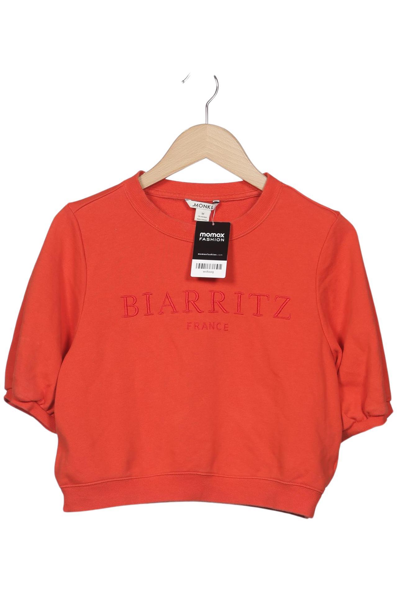 

Monki Damen Sweatshirt, rot, Gr. 38