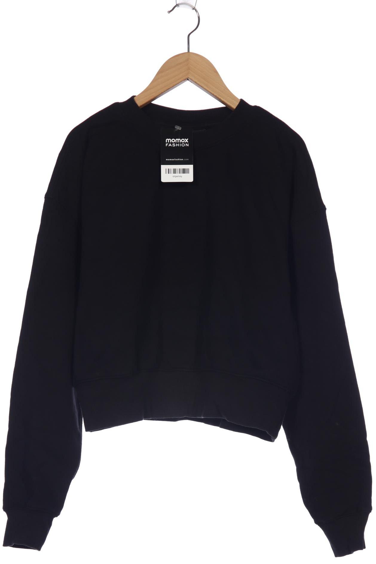 

Monki Damen Sweatshirt, schwarz, Gr. 36