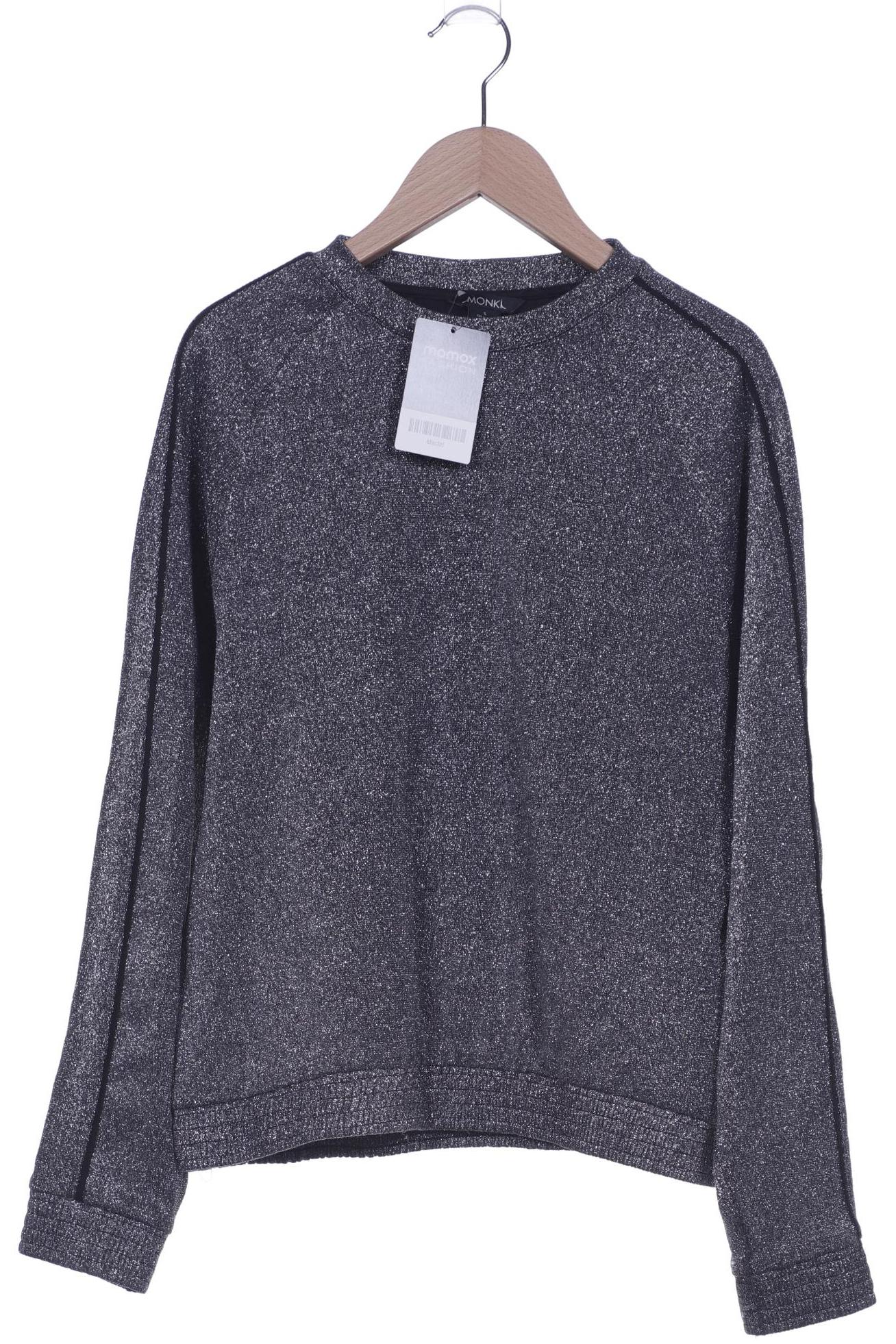 

Monki Damen Sweatshirt, grau, Gr. 36