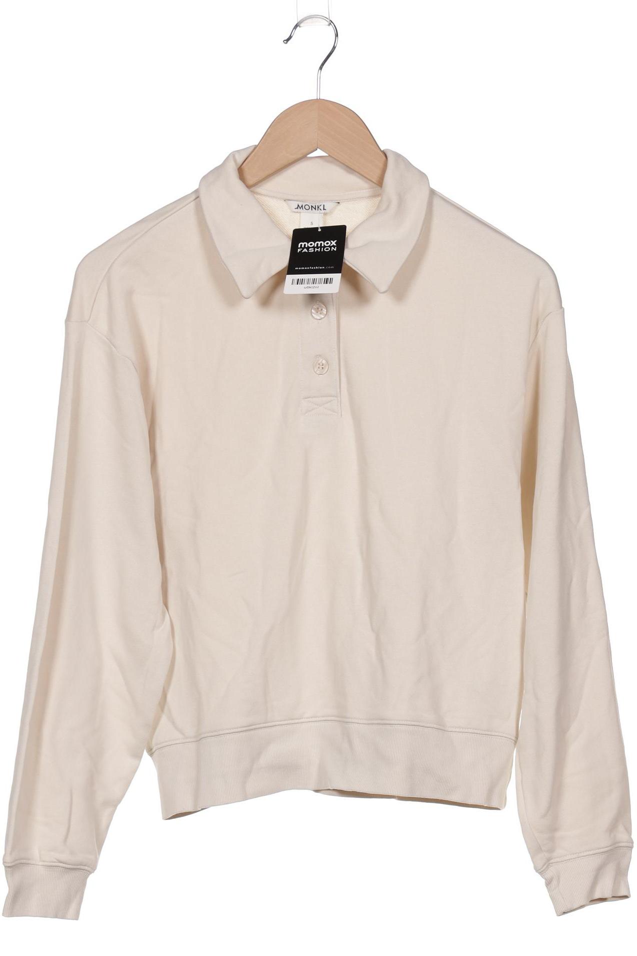 

Monki Damen Sweatshirt, beige, Gr. 36