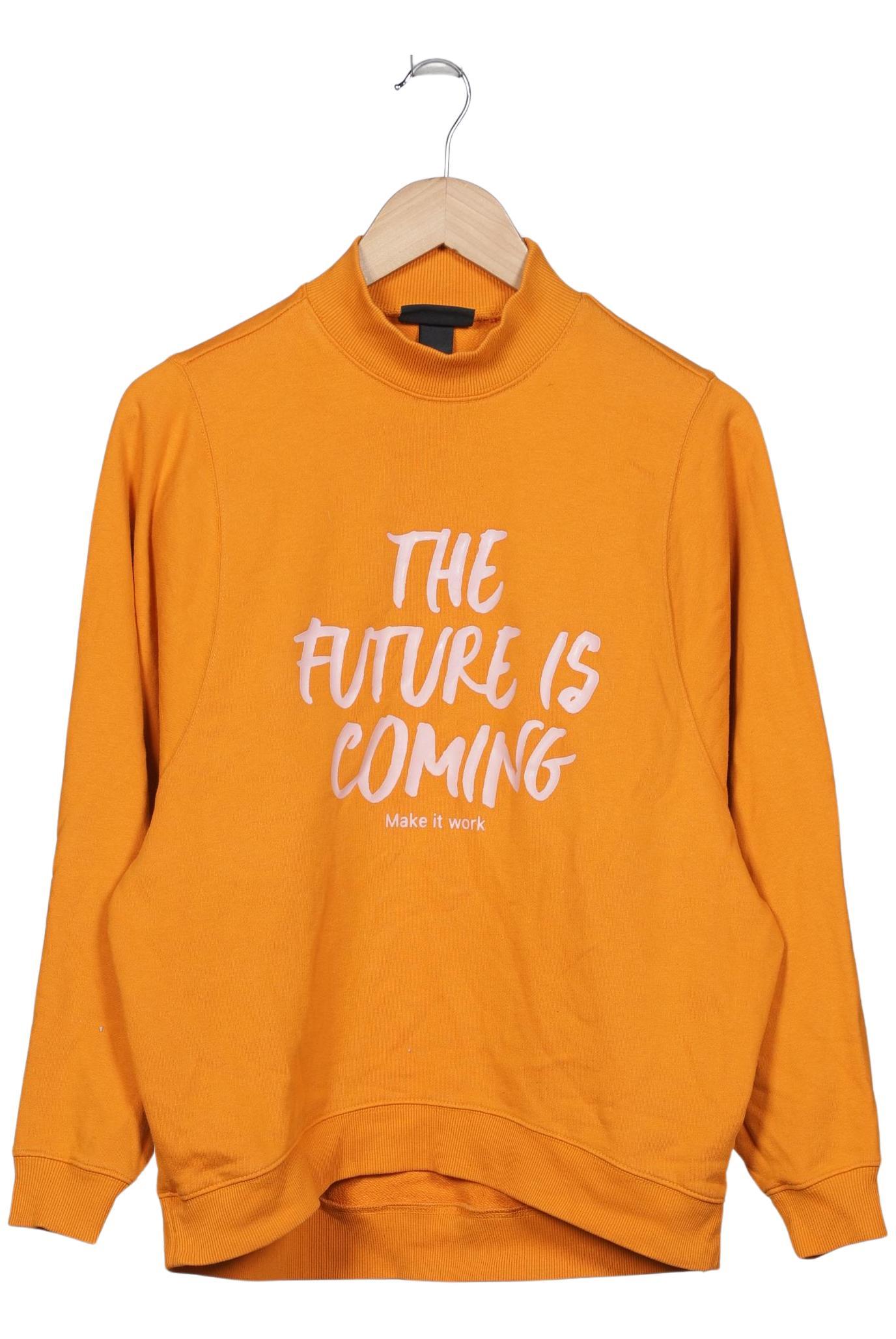 

Monki Damen Sweatshirt, orange, Gr. 36
