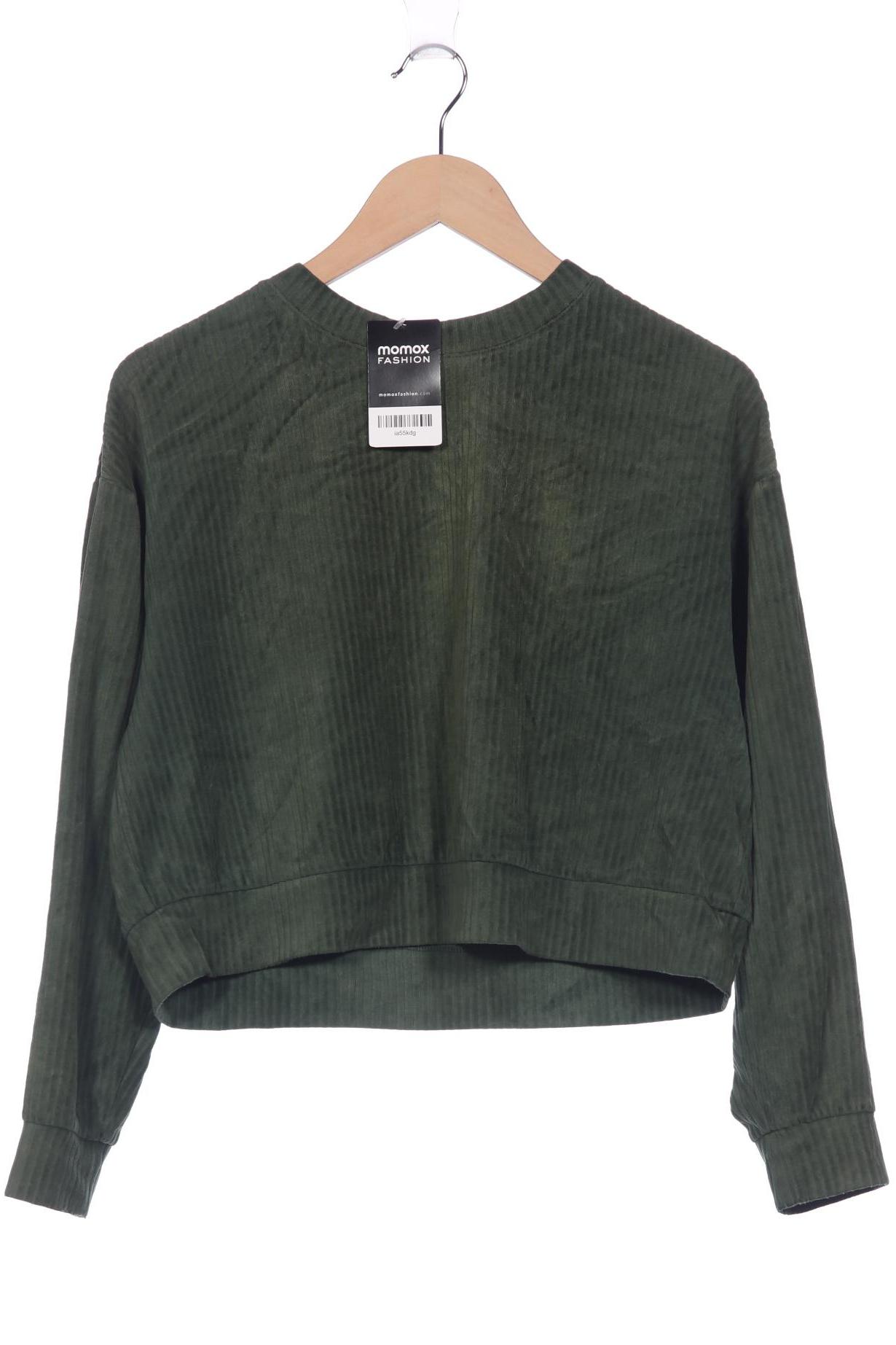 

Monki Damen Sweatshirt, grün, Gr. 36