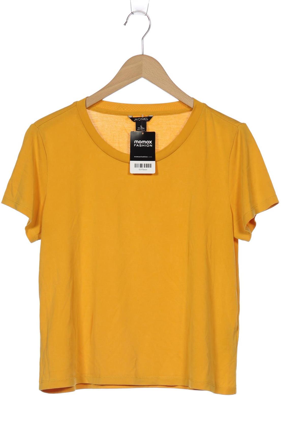 

MONKI Damen T-Shirt, gelb