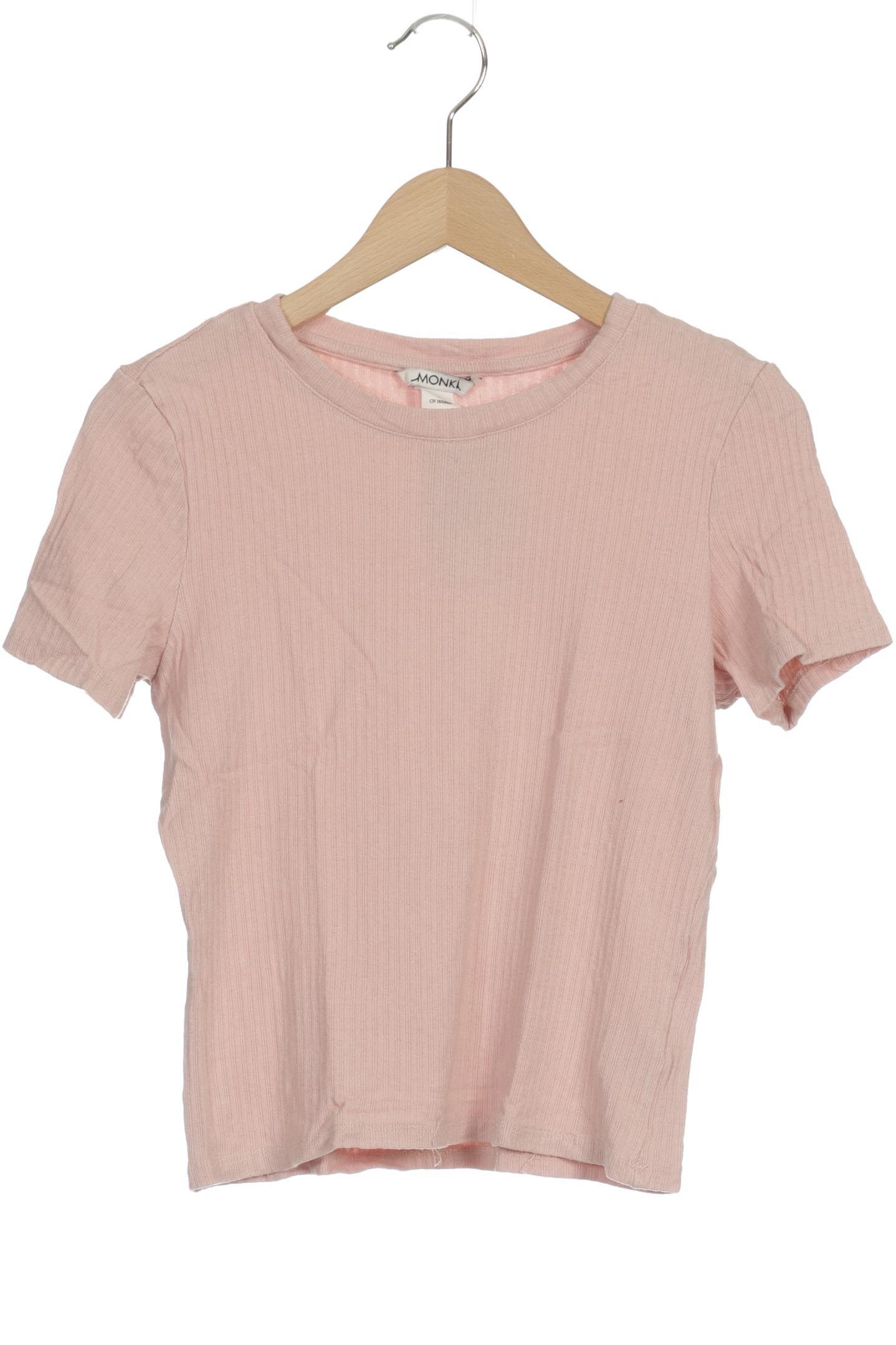 

Monki Damen T-Shirt, pink, Gr. 36