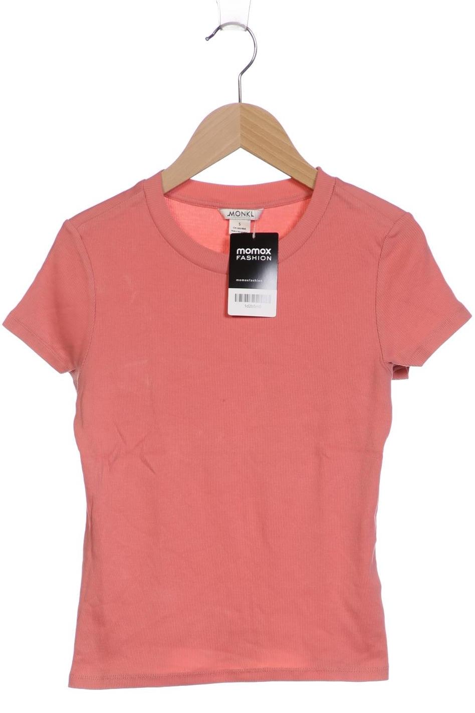 

Monki Damen T-Shirt, pink, Gr. 36