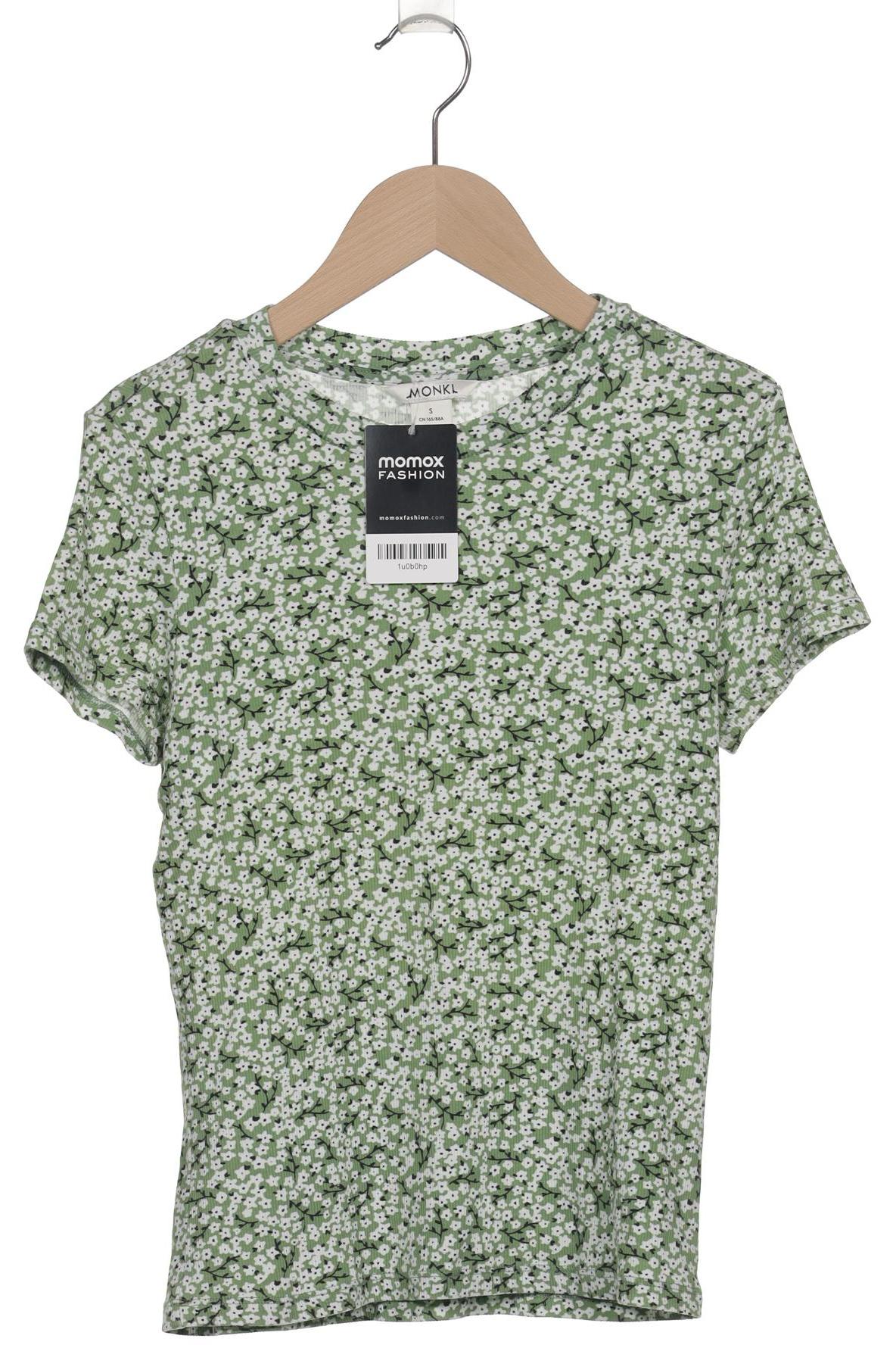 

Monki Damen T-Shirt, grün, Gr. 36