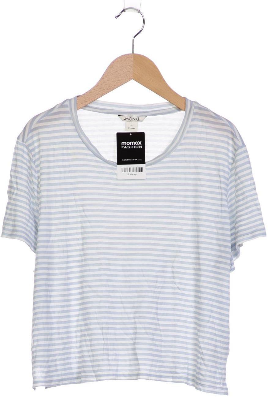 

Monki Damen T-Shirt, blau, Gr. 38