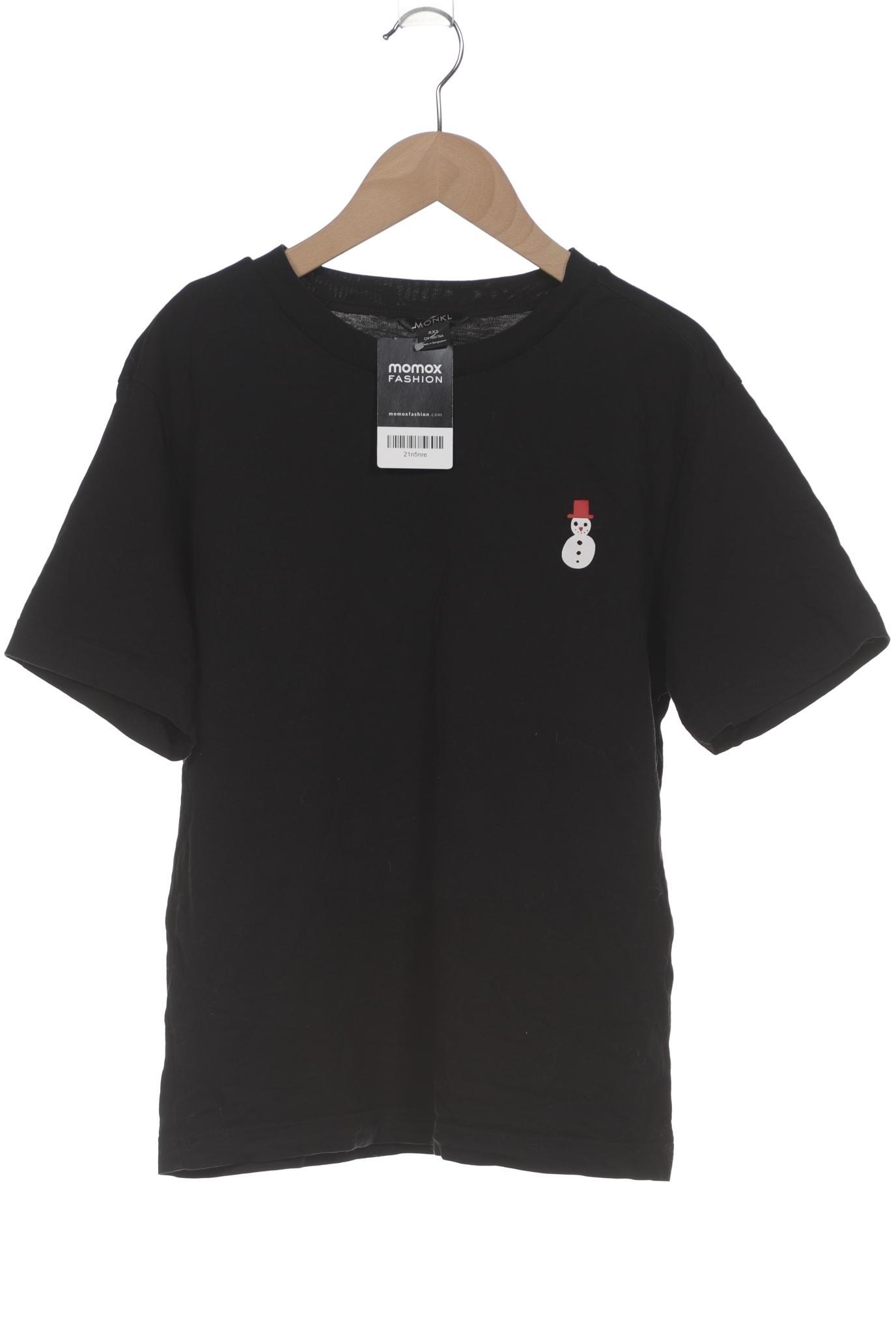 

Monki Damen T-Shirt, schwarz, Gr. 32