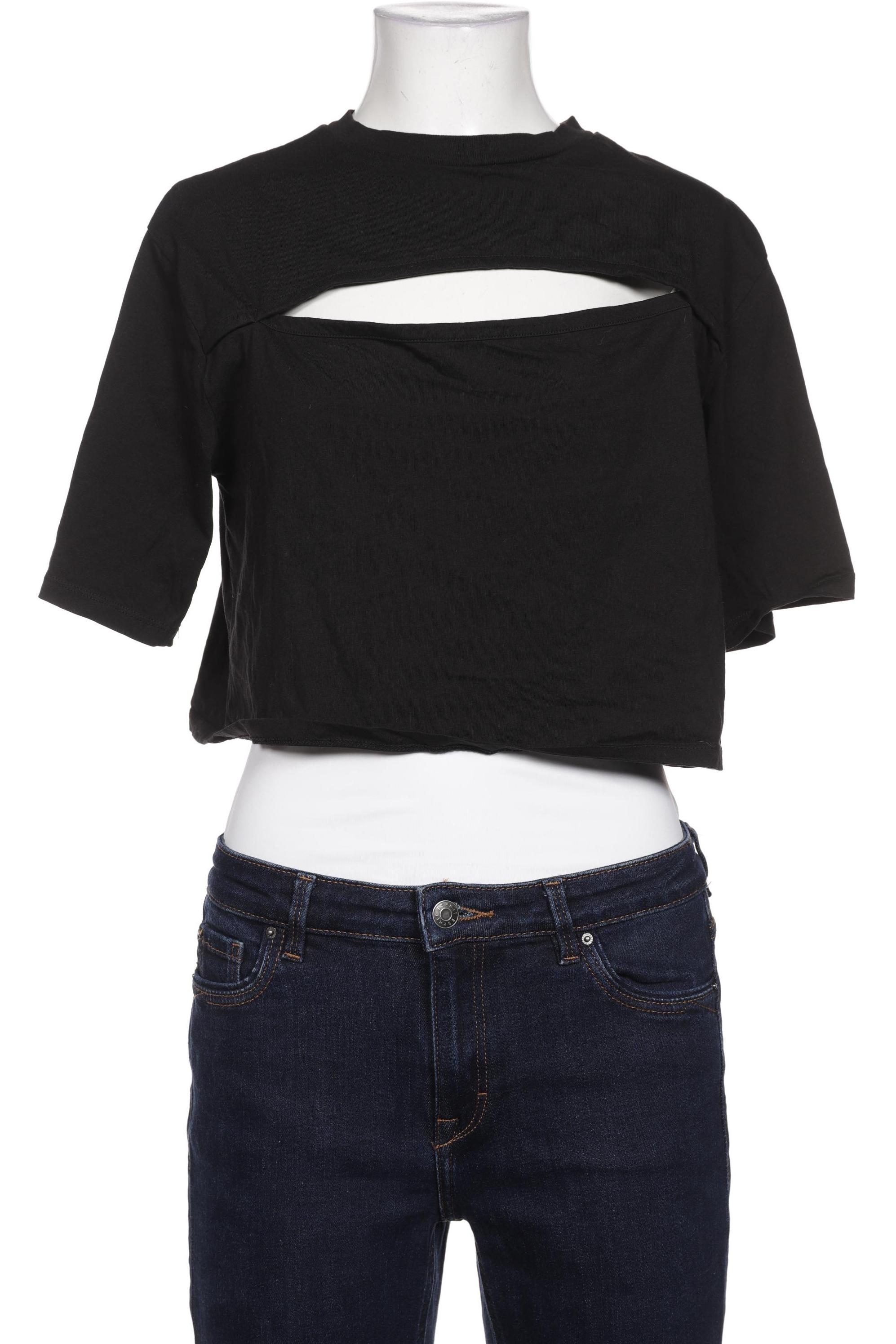

MONKI Damen T-Shirt, schwarz