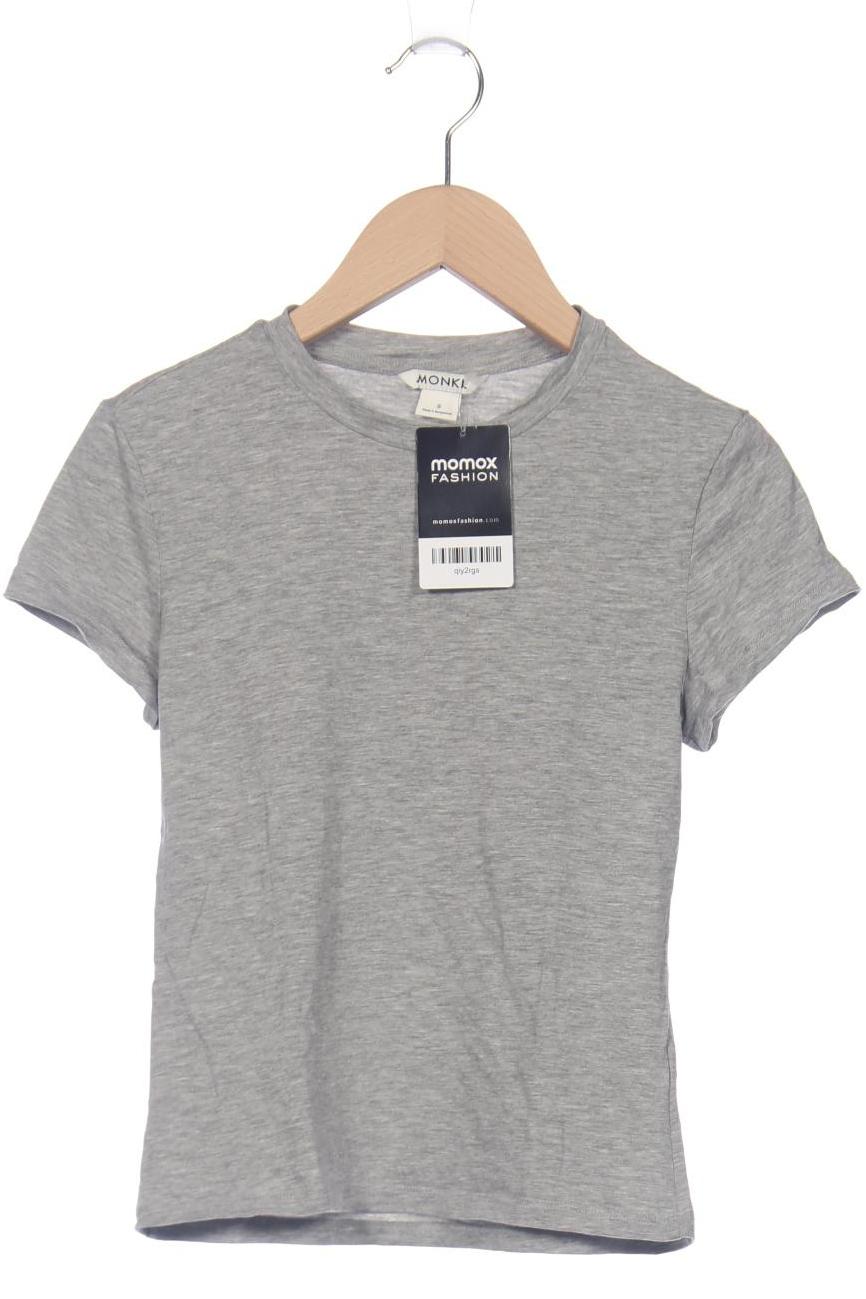 

Monki Damen T-Shirt, grau, Gr. 36