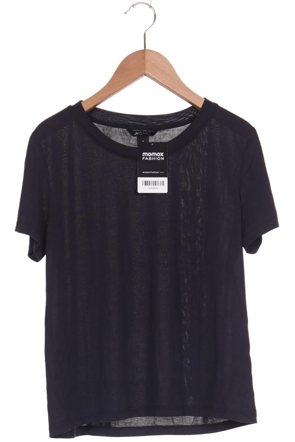

Monki Damen T-Shirt, marineblau, Gr. 36