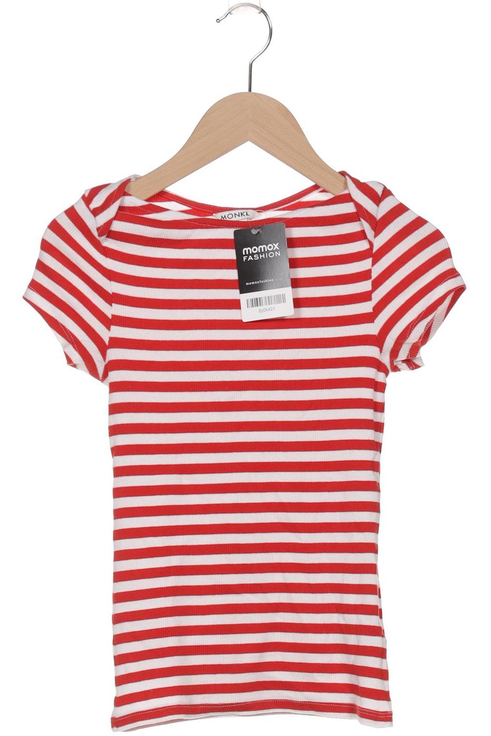 

Monki Damen T-Shirt, rot, Gr. 34