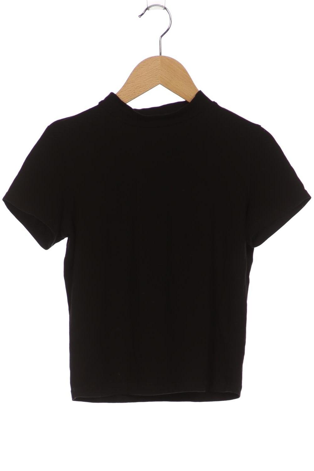 

Monki Damen T-Shirt, schwarz, Gr. 36