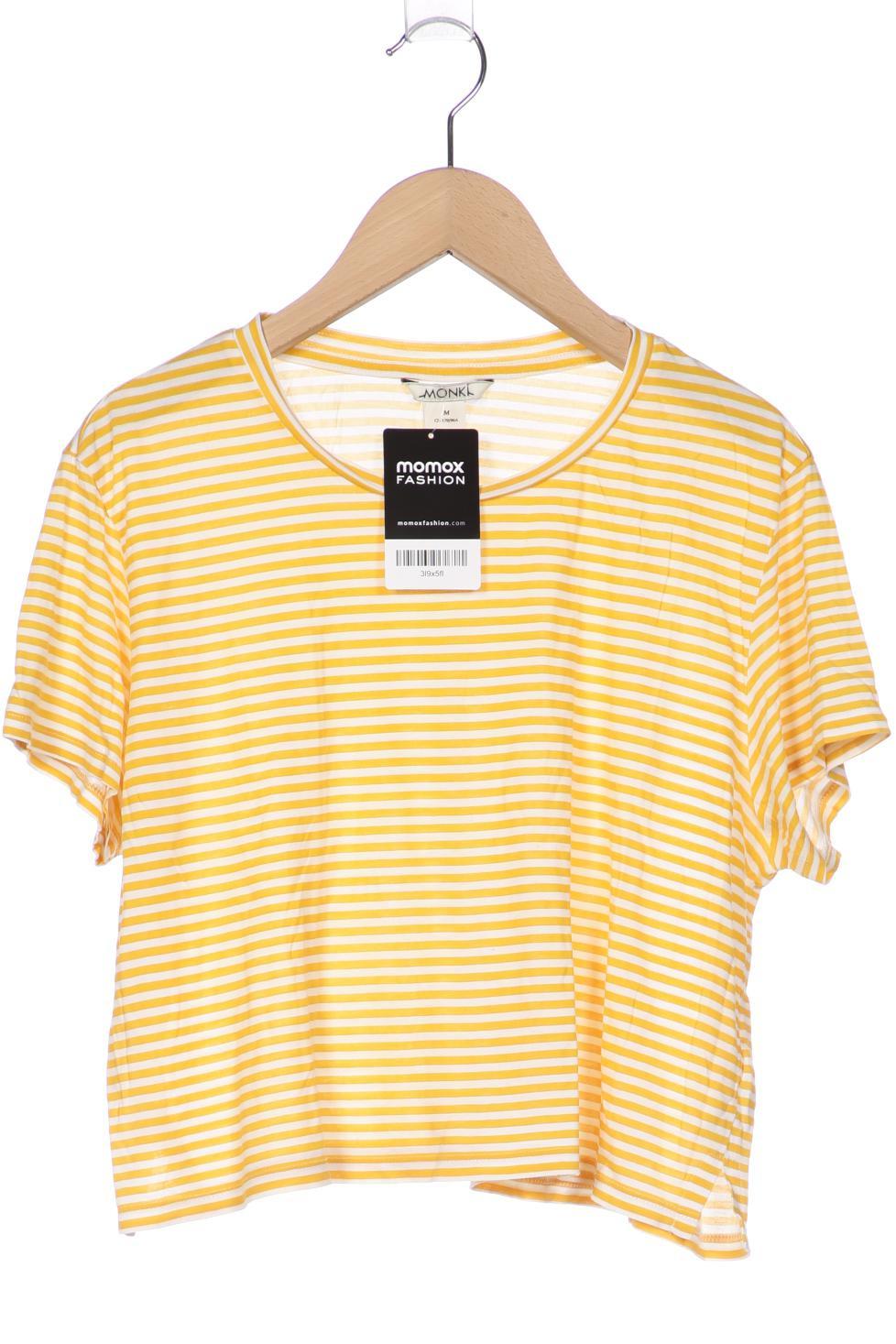 

MONKI Damen T-Shirt, gelb