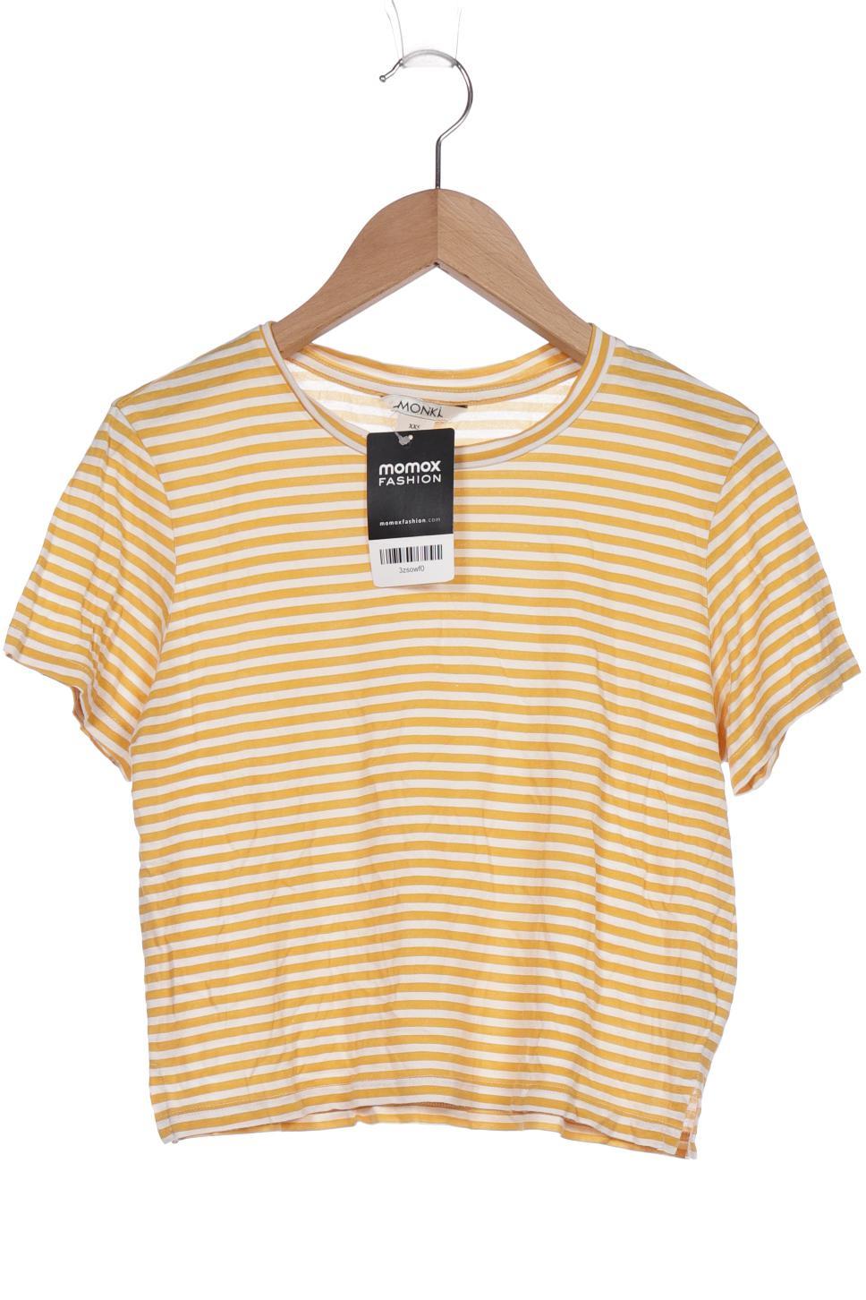 

MONKI Damen T-Shirt, gelb