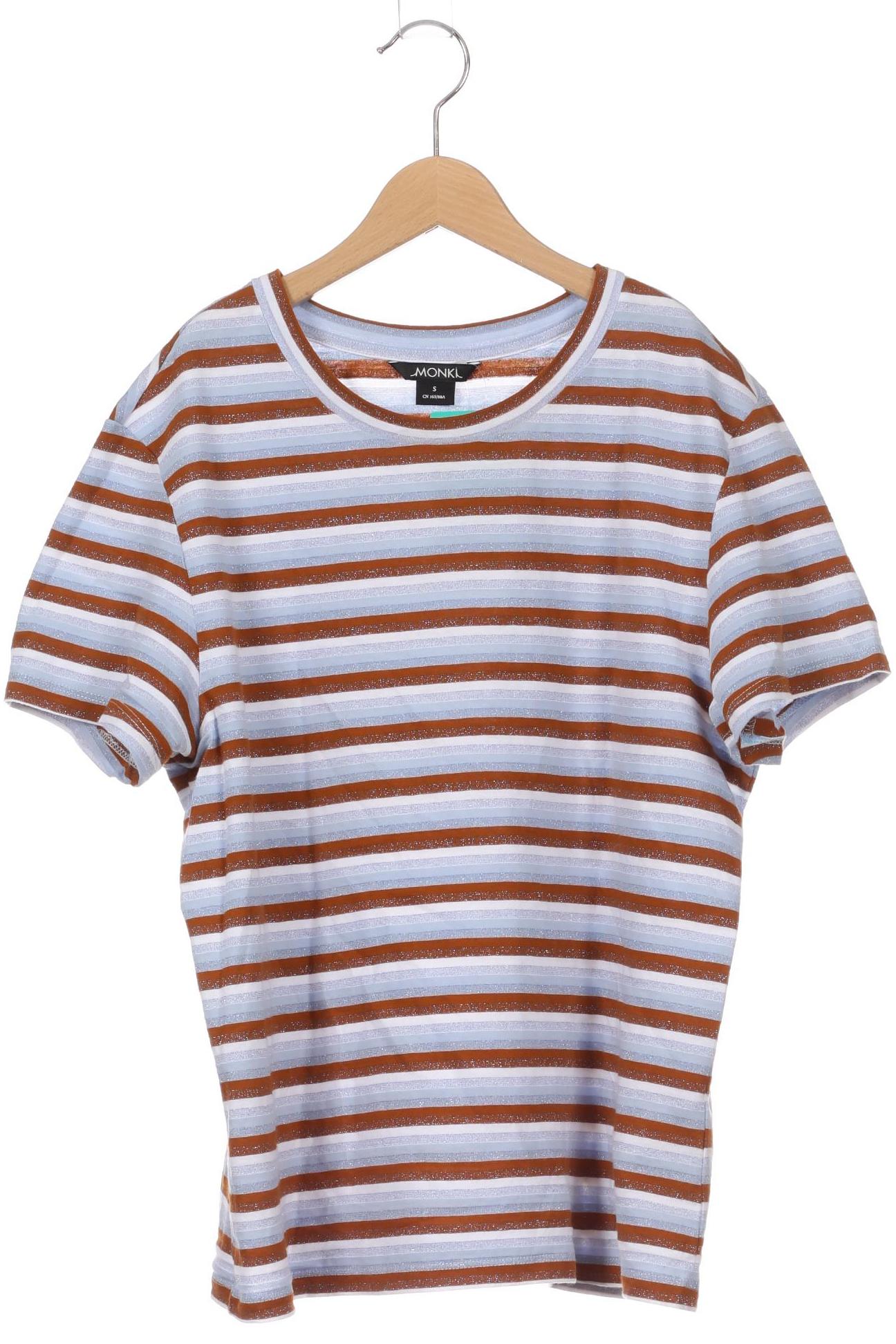 

Monki Damen T-Shirt, blau, Gr. 36