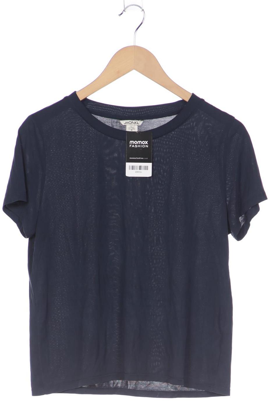 

MONKI Damen T-Shirt, marineblau