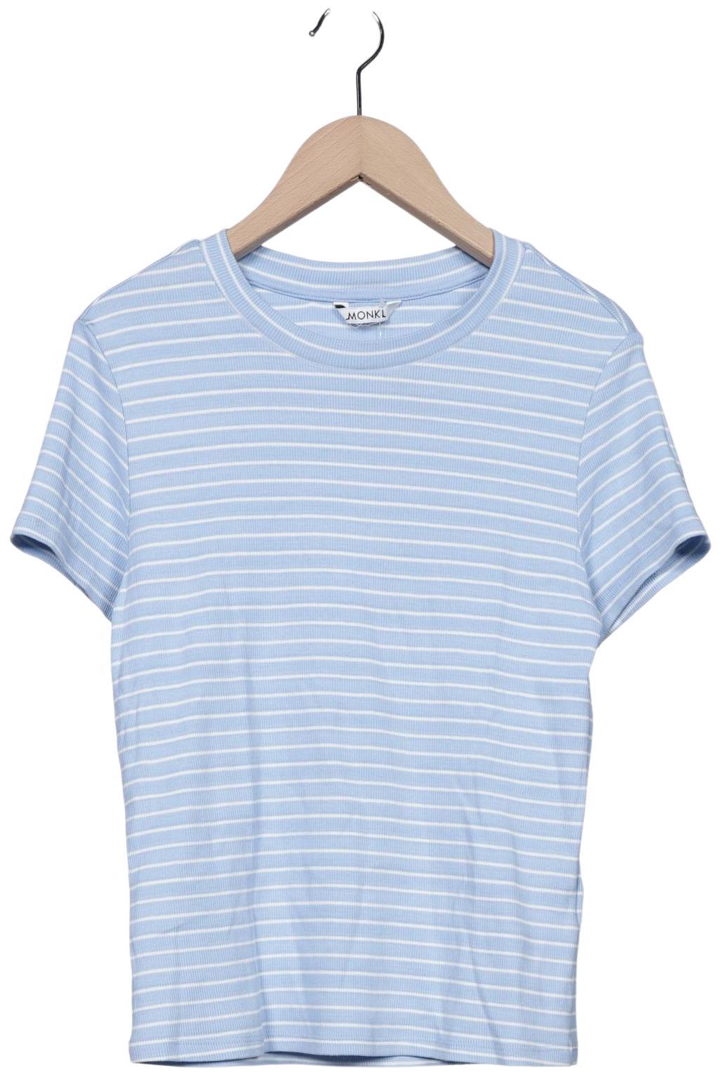 

Monki Damen T-Shirt, hellblau, Gr. 36