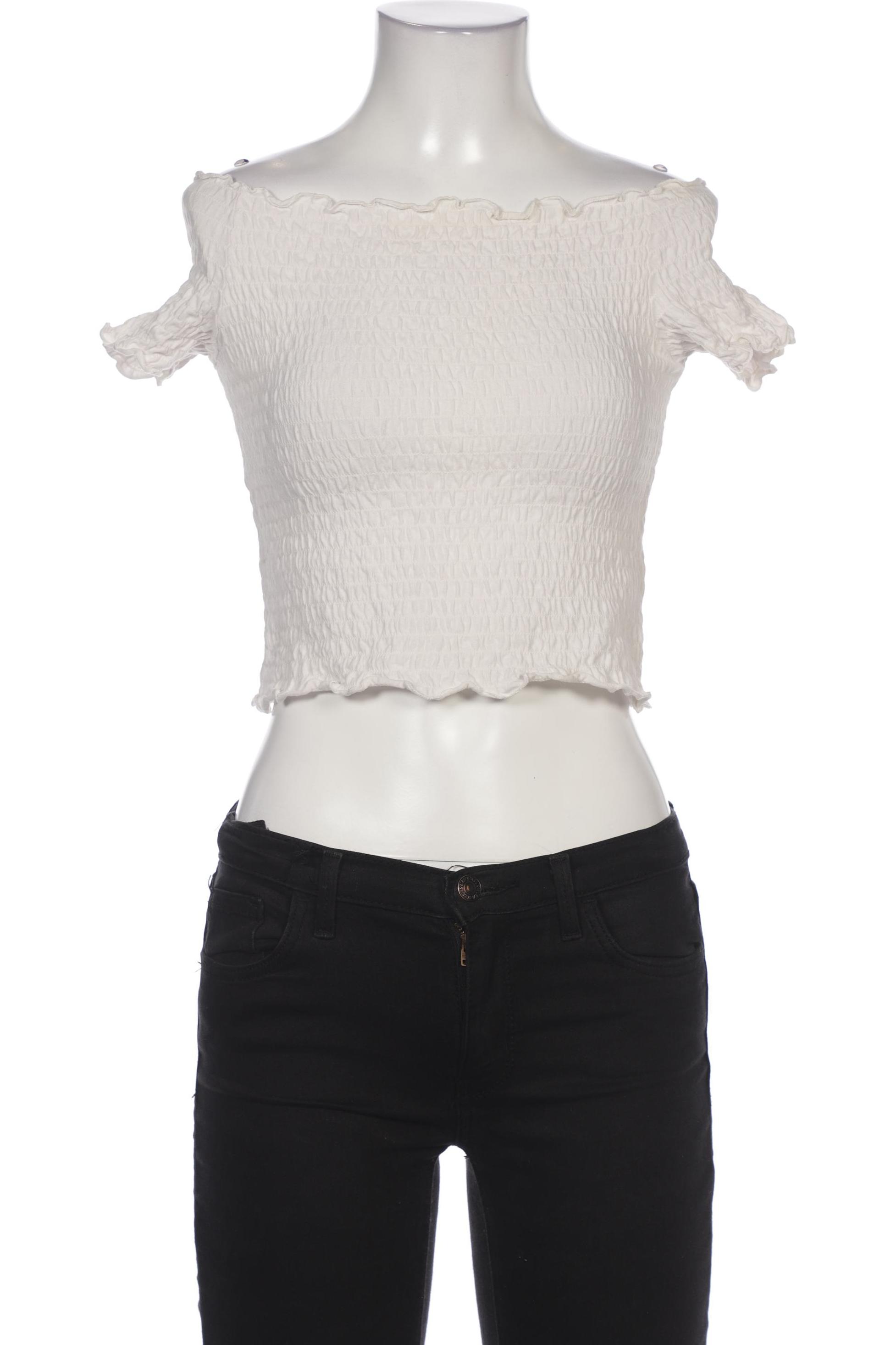 

Monki Damen T-Shirt, weiß, Gr. 38